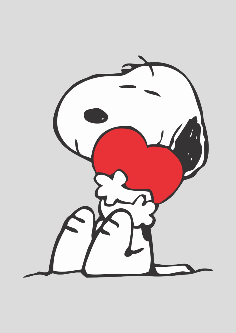 Poster Retrato - Snoopy - Model 1