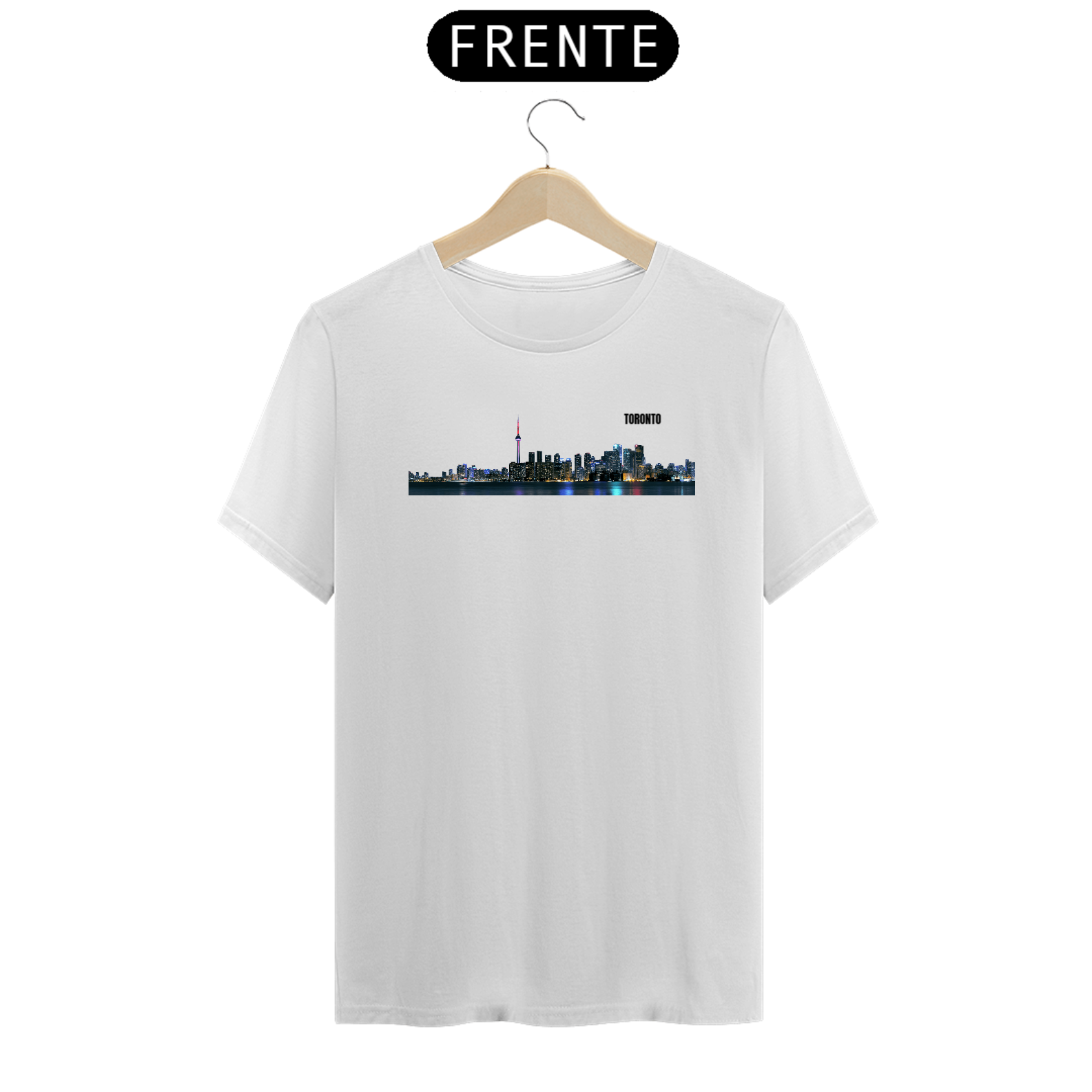 Nome do produto: T-Shirt Prime - Toronto - Skyline - Model 1