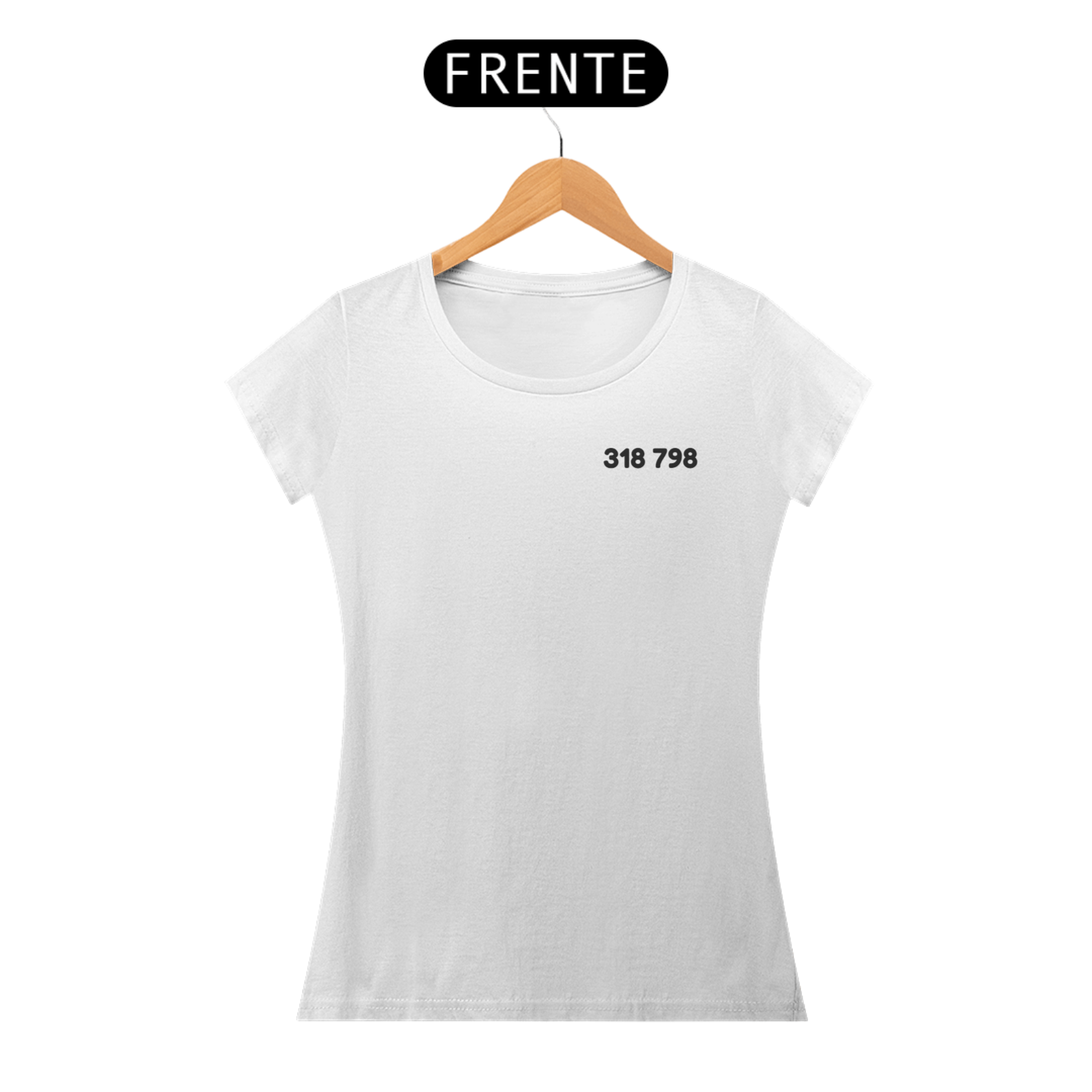 Camiseta Baby Long Prime - Códigos Grabovoi: 318 798 - Abundância Financeira