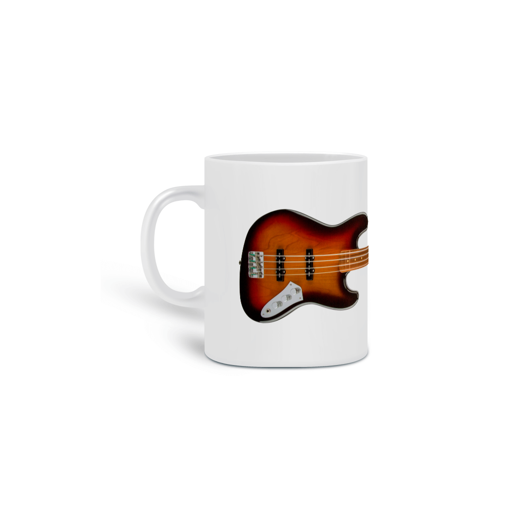 Caneca Cerâmica - Baixo Fender Jaco Pastorius Signature Jazz Bass