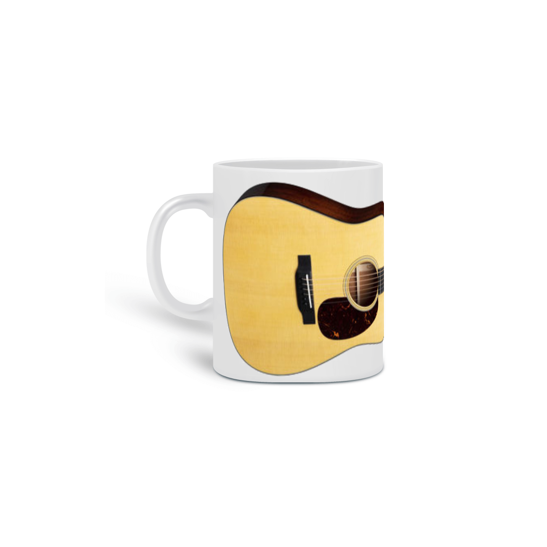 Caneca Cerâmica - Violão Martin D-18 Gloss Natural 1