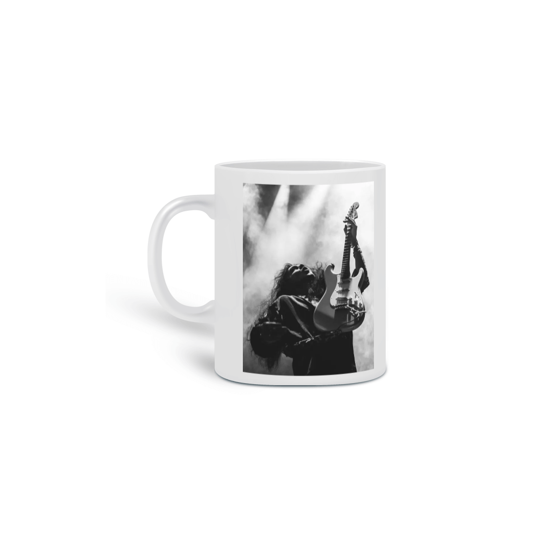Caneca Cerâmica - Yngwie J Malmsteen - Model 1