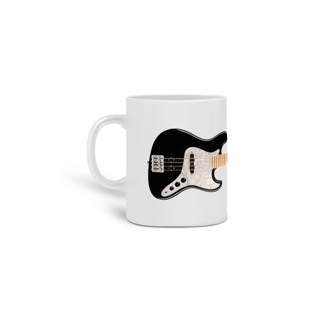 Caneca Cerâmica - Baixo Fender USA Geddy Lee Jazz Bass - Model 1 