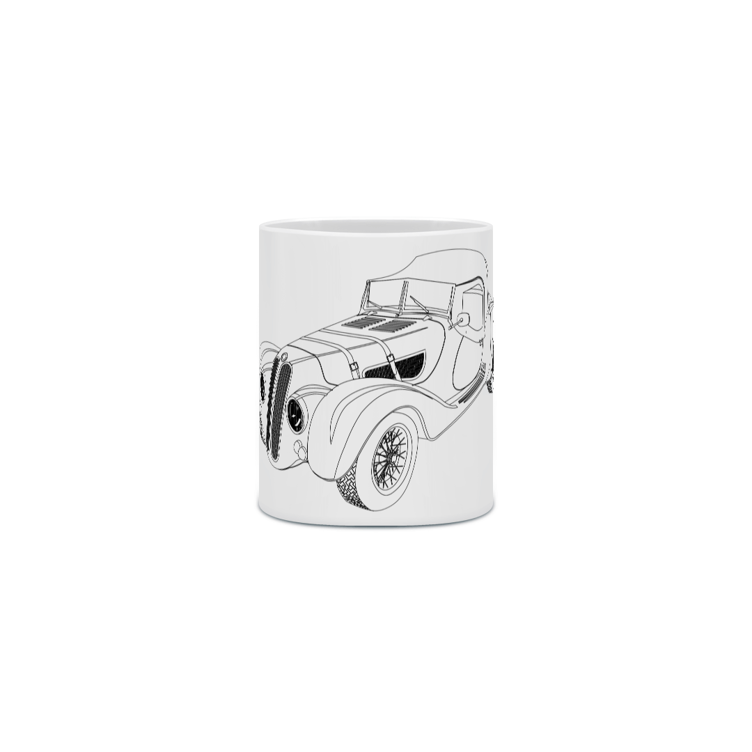 Caneca Cerâmica - Carro Antigo 4