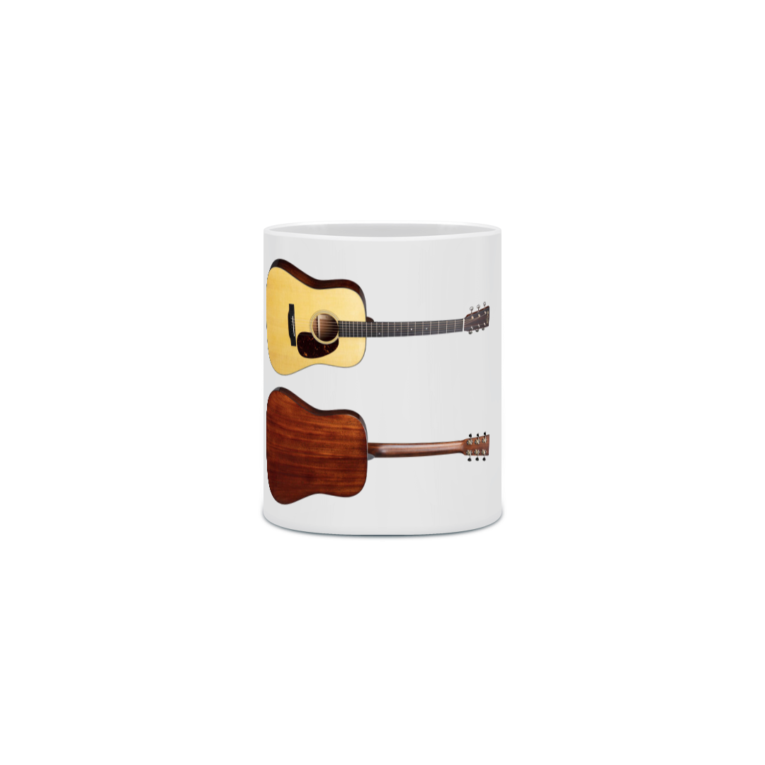 Caneca Cerâmica - Violão Martin D-18 Gloss Natural 2