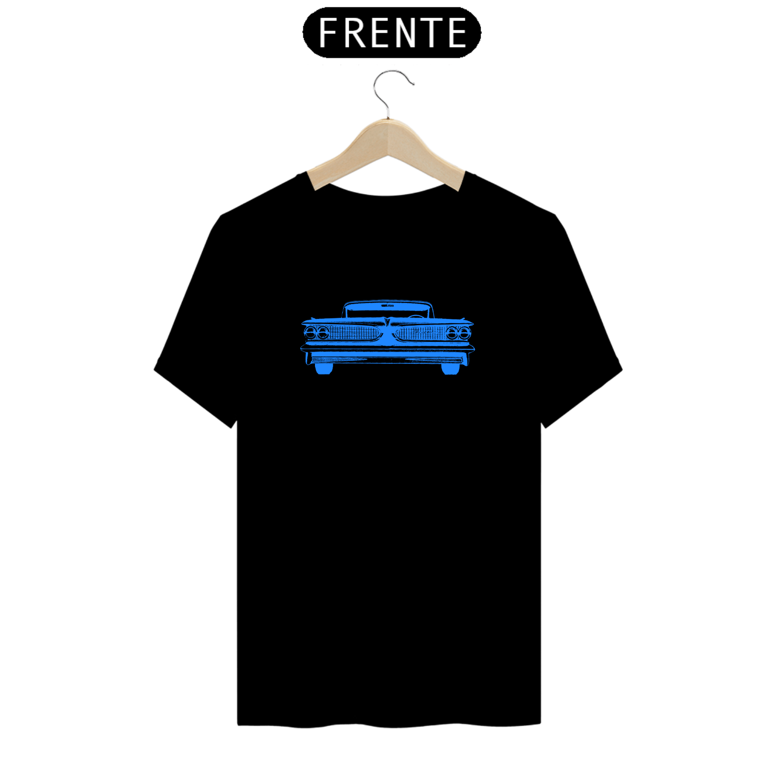 T-Shirt Prime - Carro Antigo 8 Azul 3