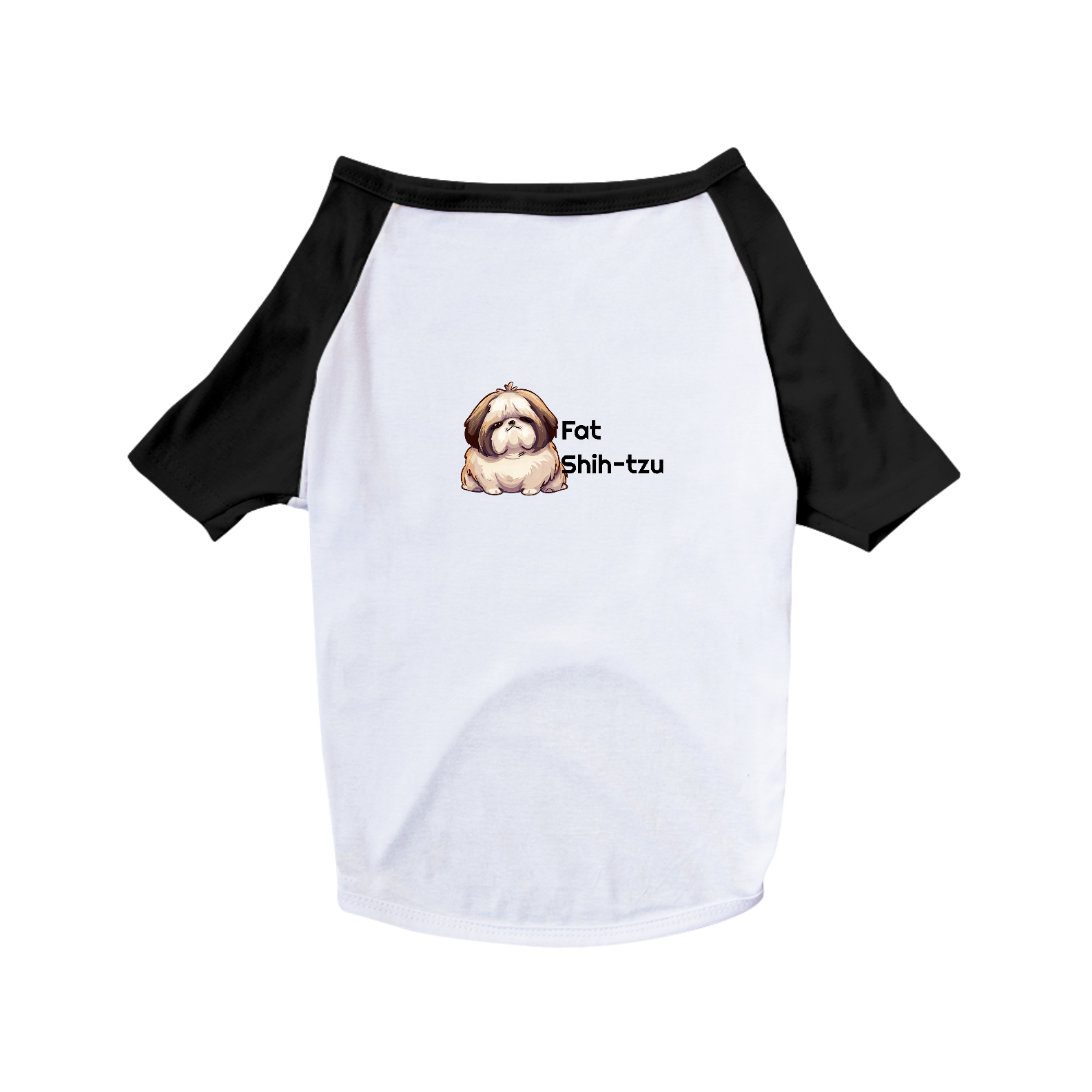 Camisa Pet Dog - Fat Shih-tzu - Modelo 1