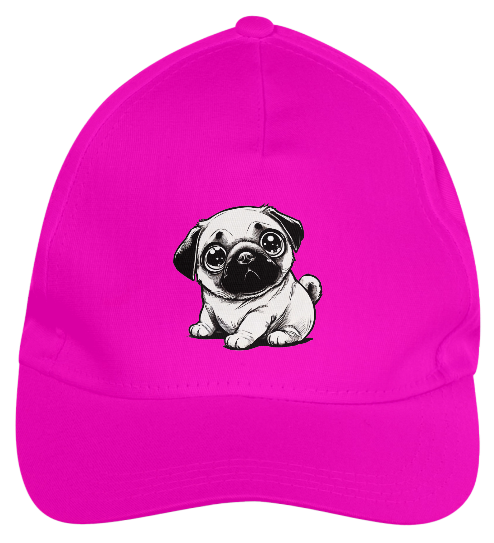 Boné de Brim - Fat Pug 1