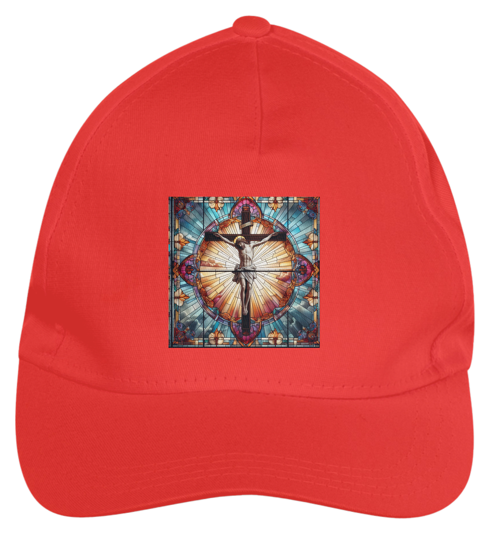 Boné de Brim - Jesus - Vitral 2