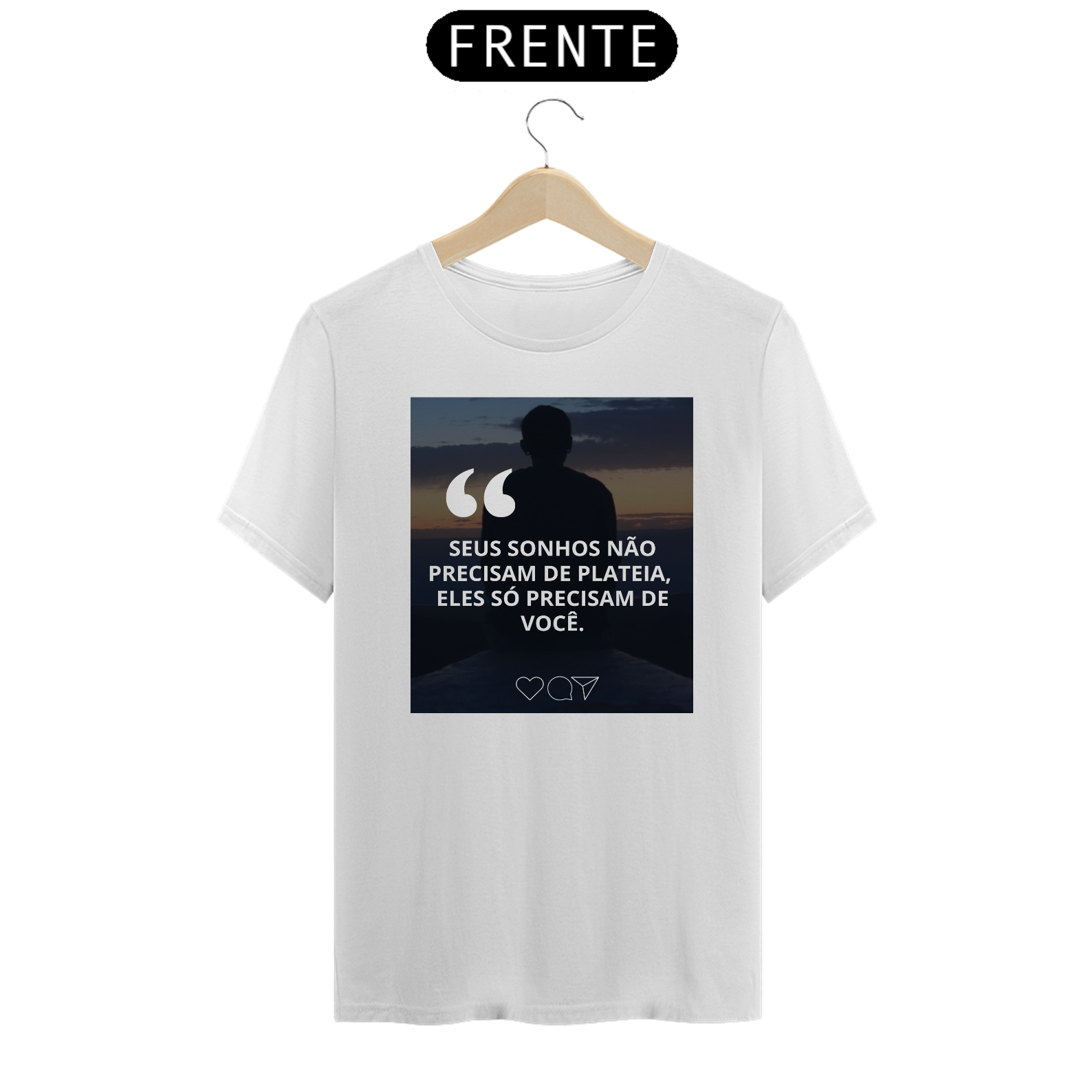 Camisas Motivacionais