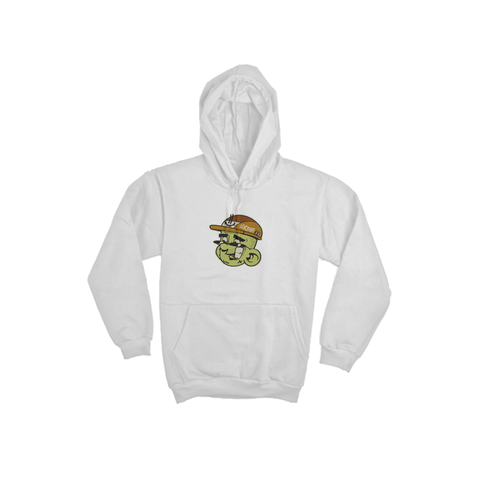 Moletom Canguru - Streetwear - Só de Óculos - Estampa Na Frente