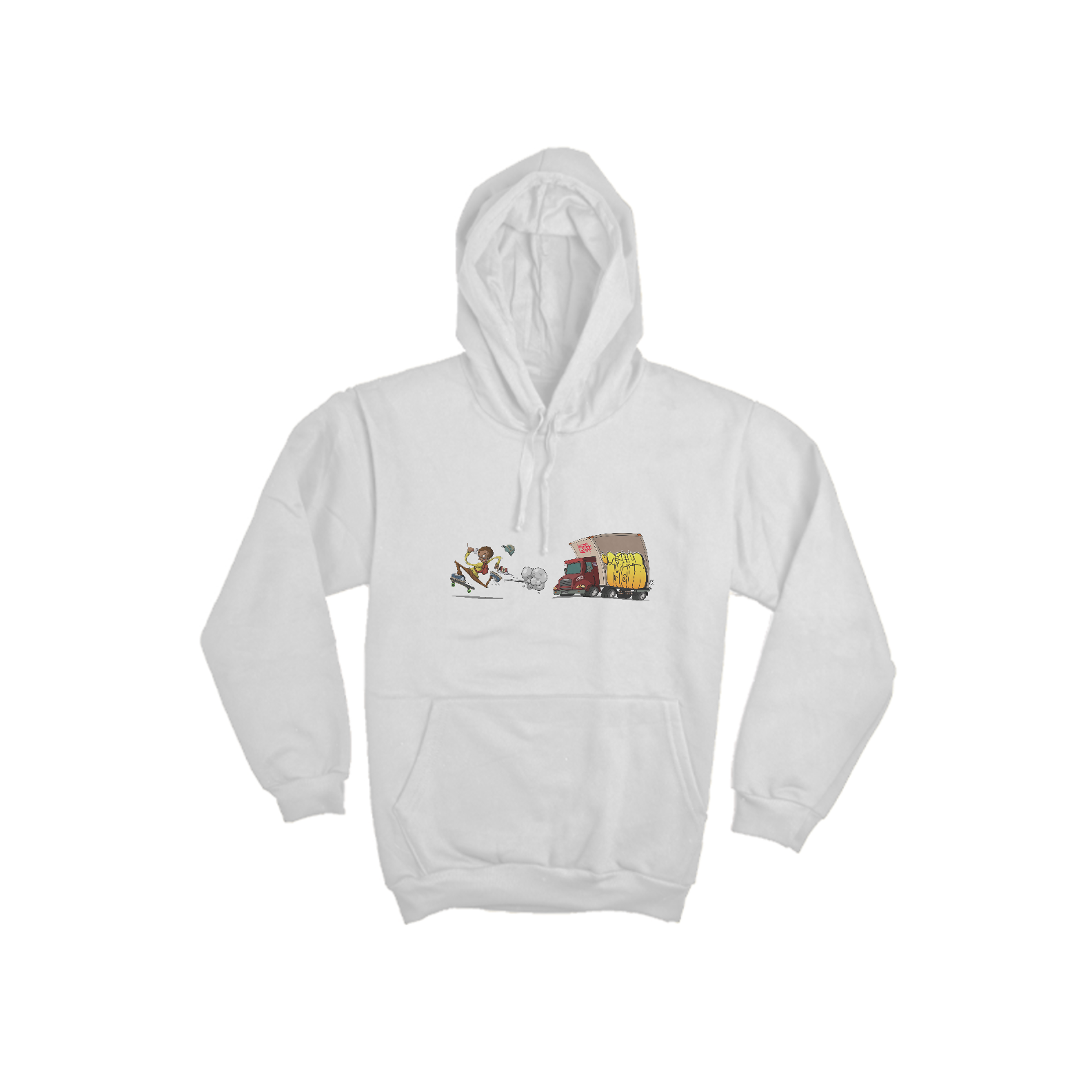 Moletom Canguru - Streetwear - Melhor Correr - Estampa Na Frente