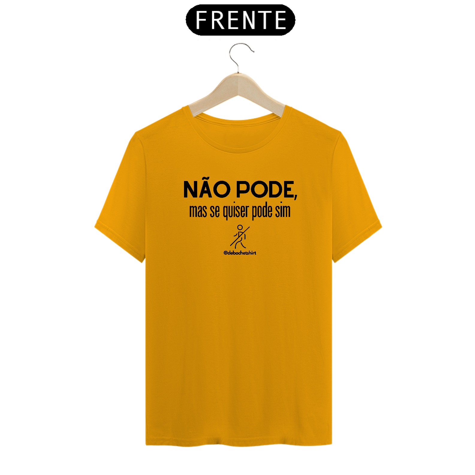 Não pode, mas se quiser pode sim