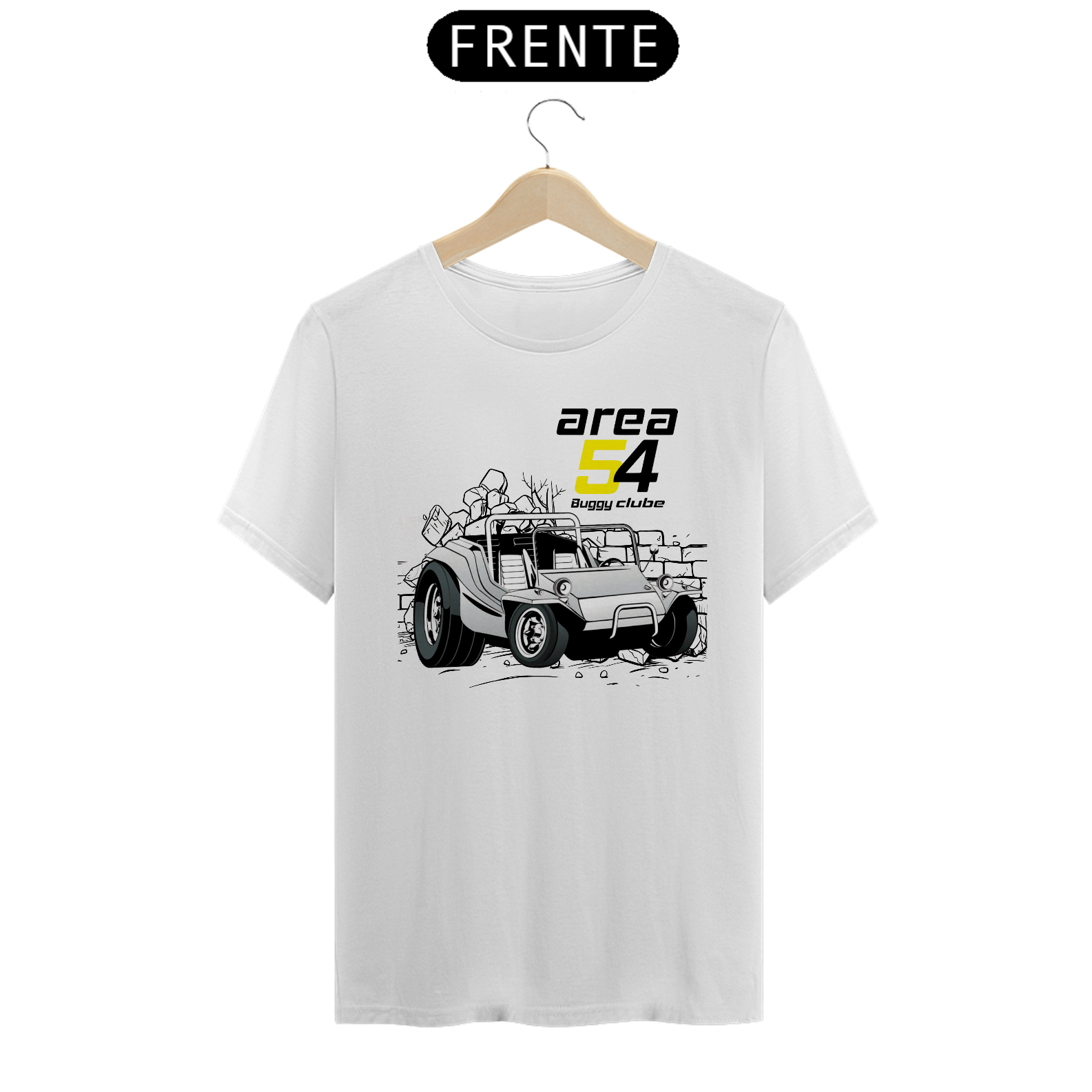 Adulto Camiseta - area54 Buggy clube