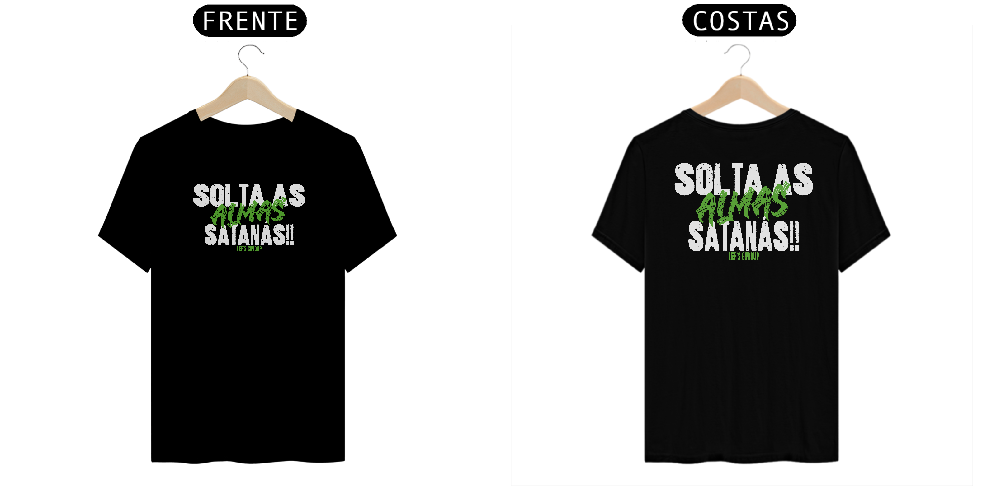 Camiseta Solta as Almas (Verde)