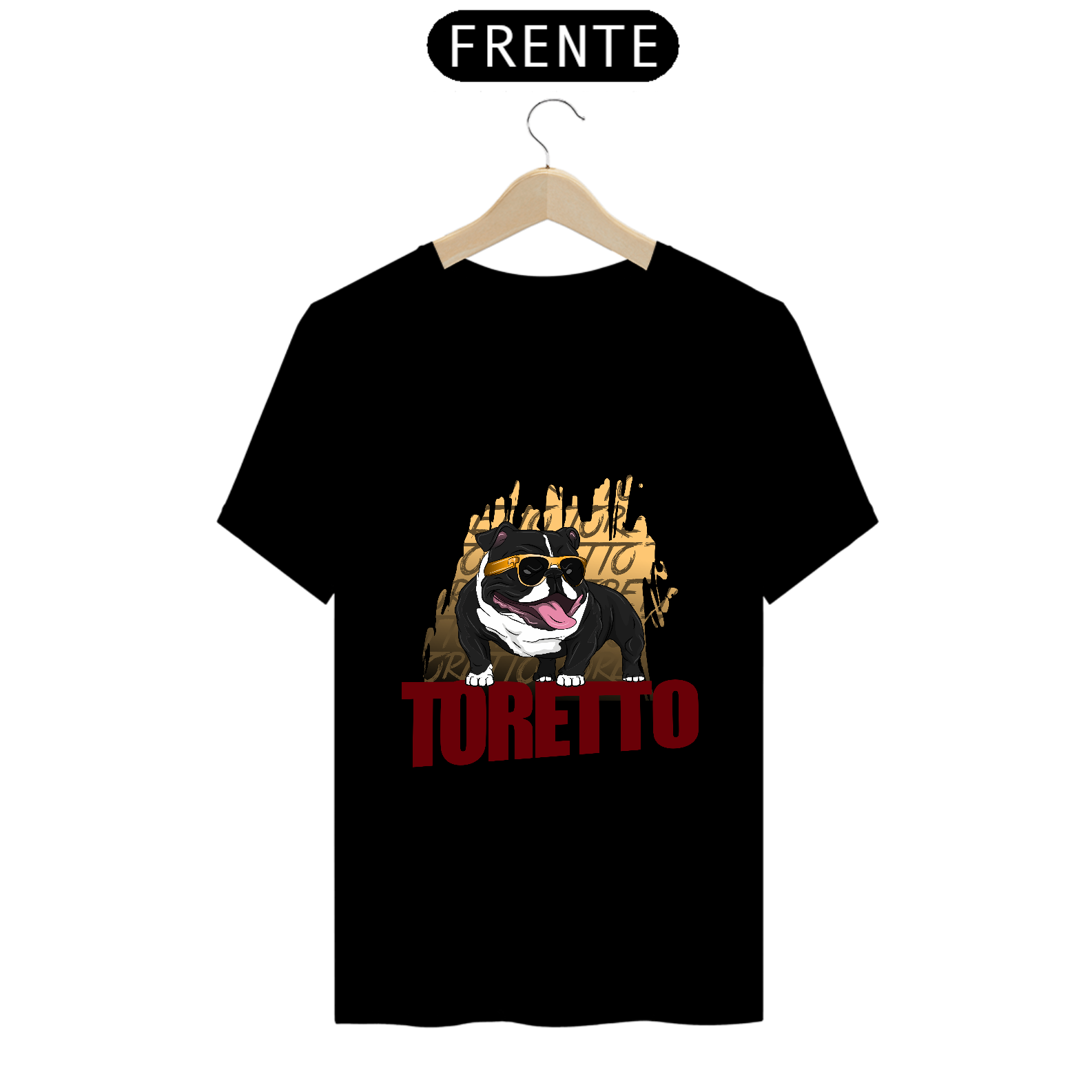 camisa toretto - estampa frente