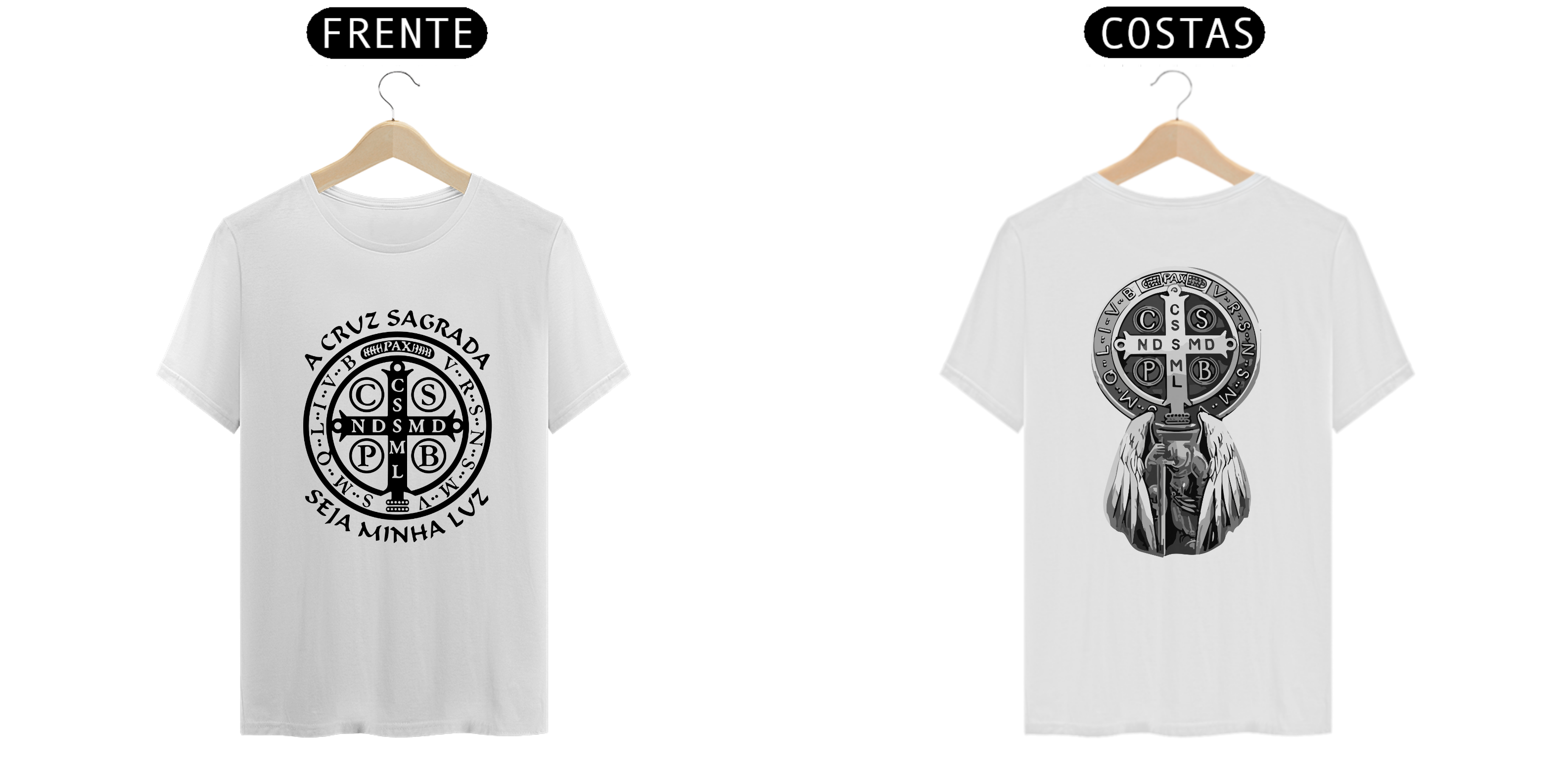 Nome do produto  CAMISA MEDALHA SÃO BENTO 2 