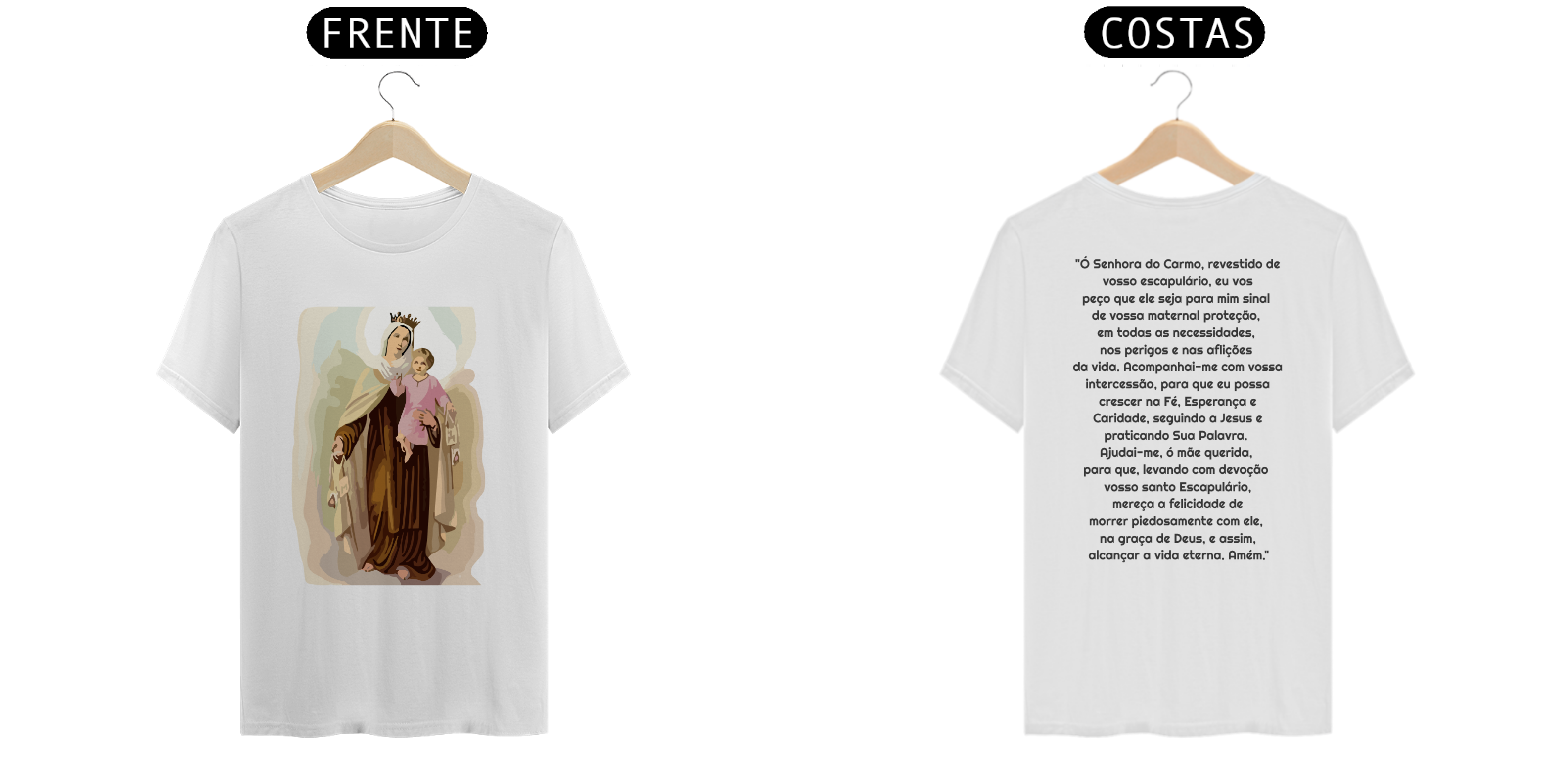 Nome do produto  CAMISA NOSSA SENHORA DO CARMO