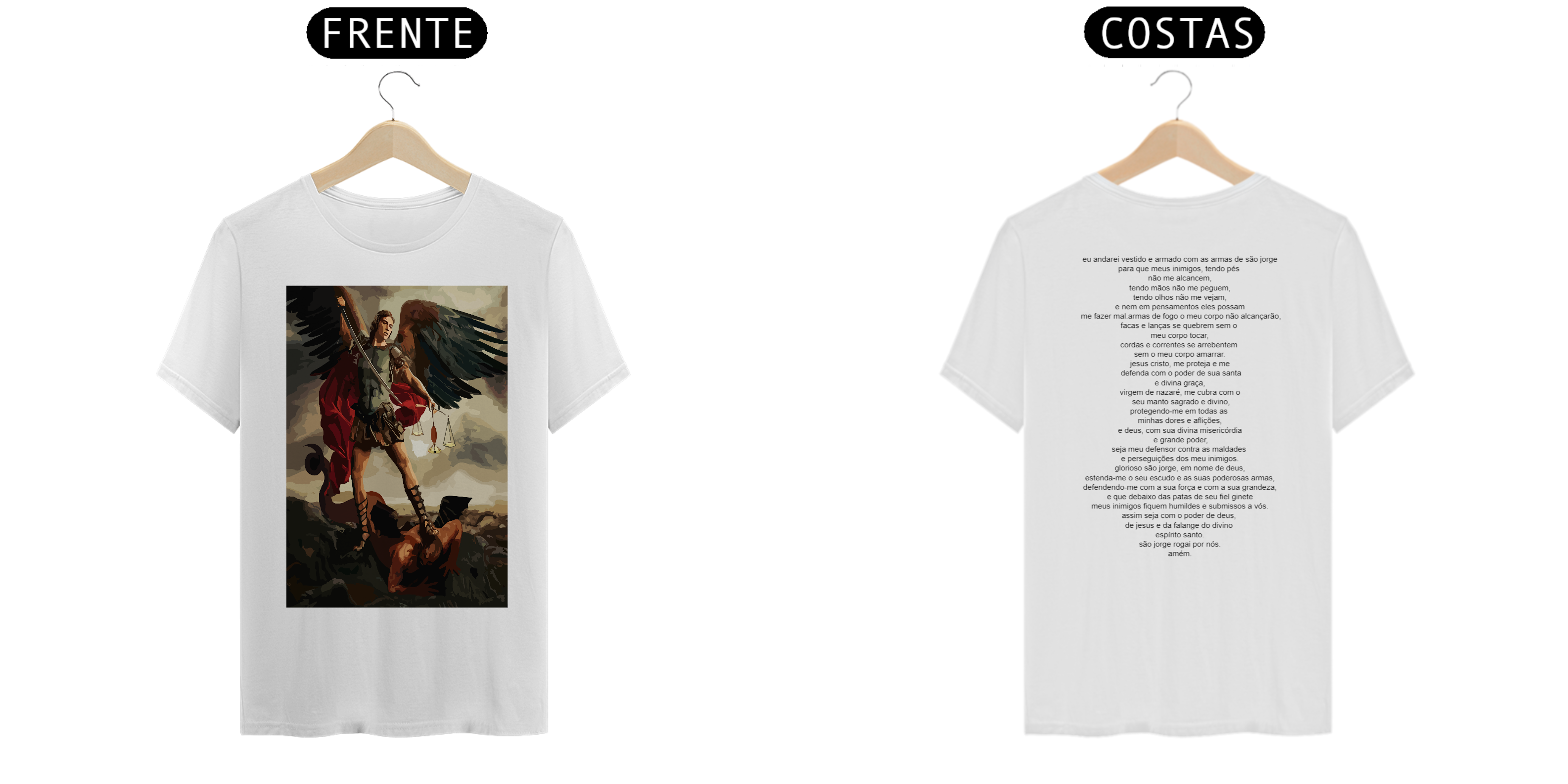Nome do produto  CAMISA SÃO JORGE BRANCA