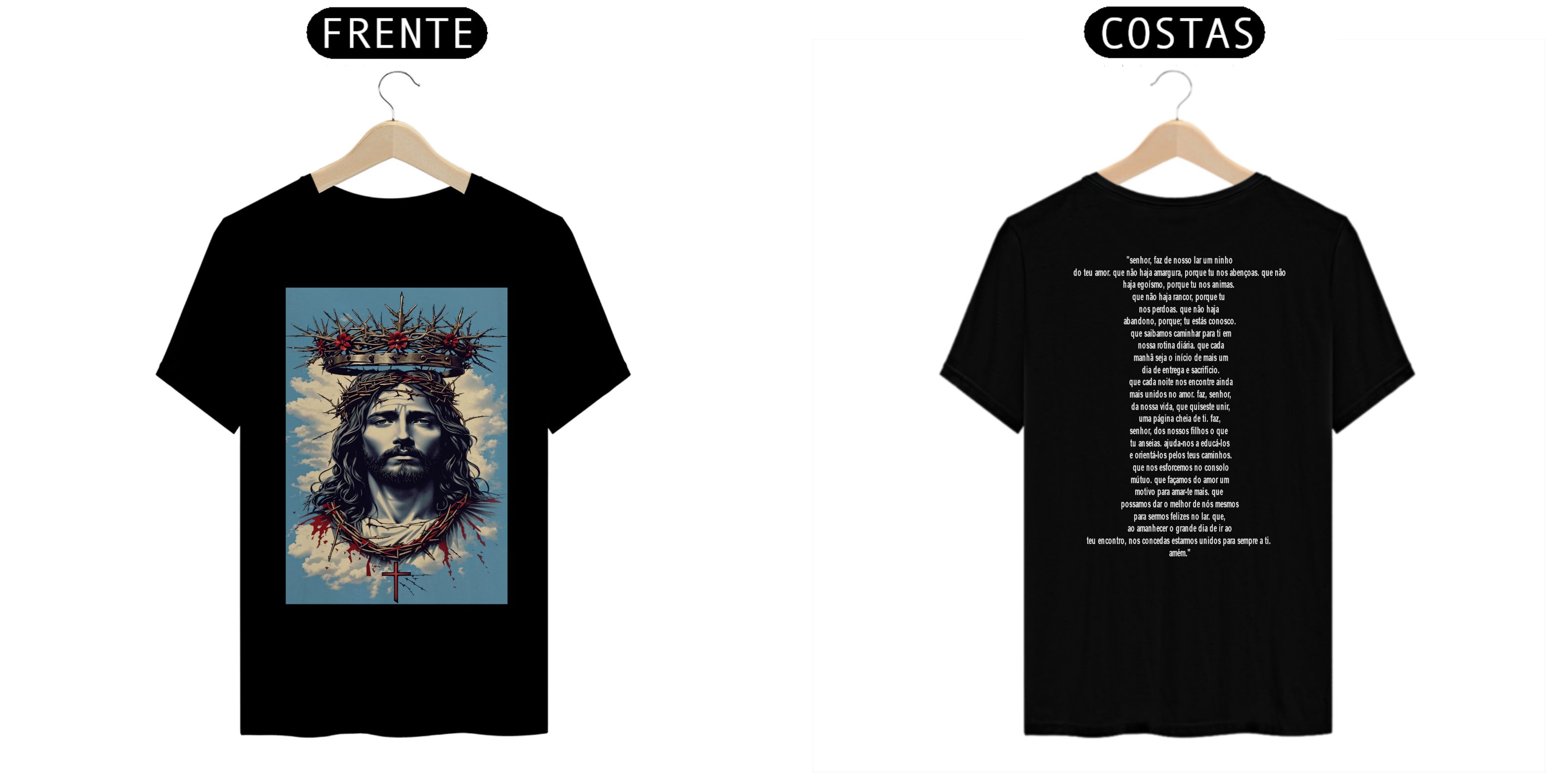 Nome do produto  CAMISA SOFRIMENTO DE JESUS 