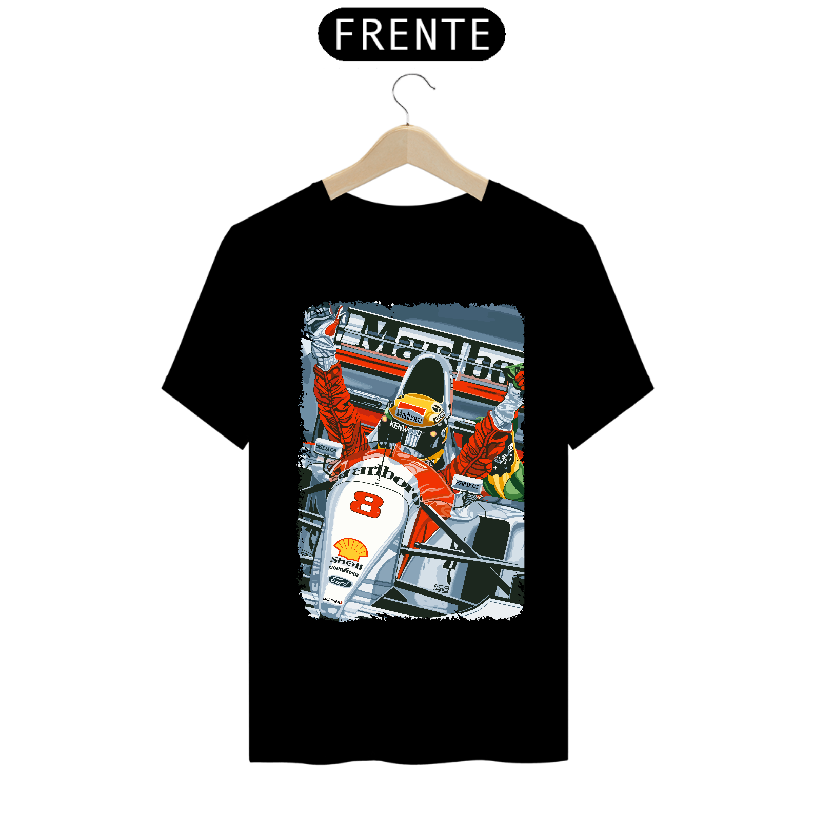 1990s McLaren F1 Team Aryton Sennar