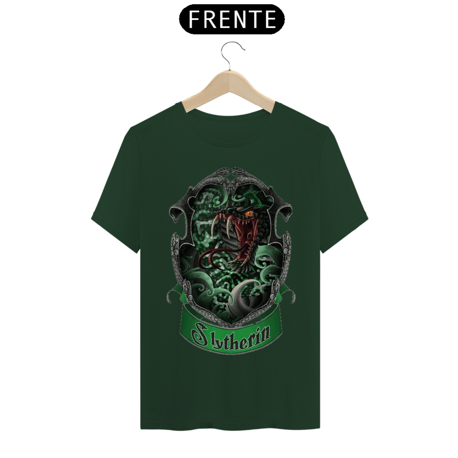 Camiseta Harry Potter casa Slytherin 