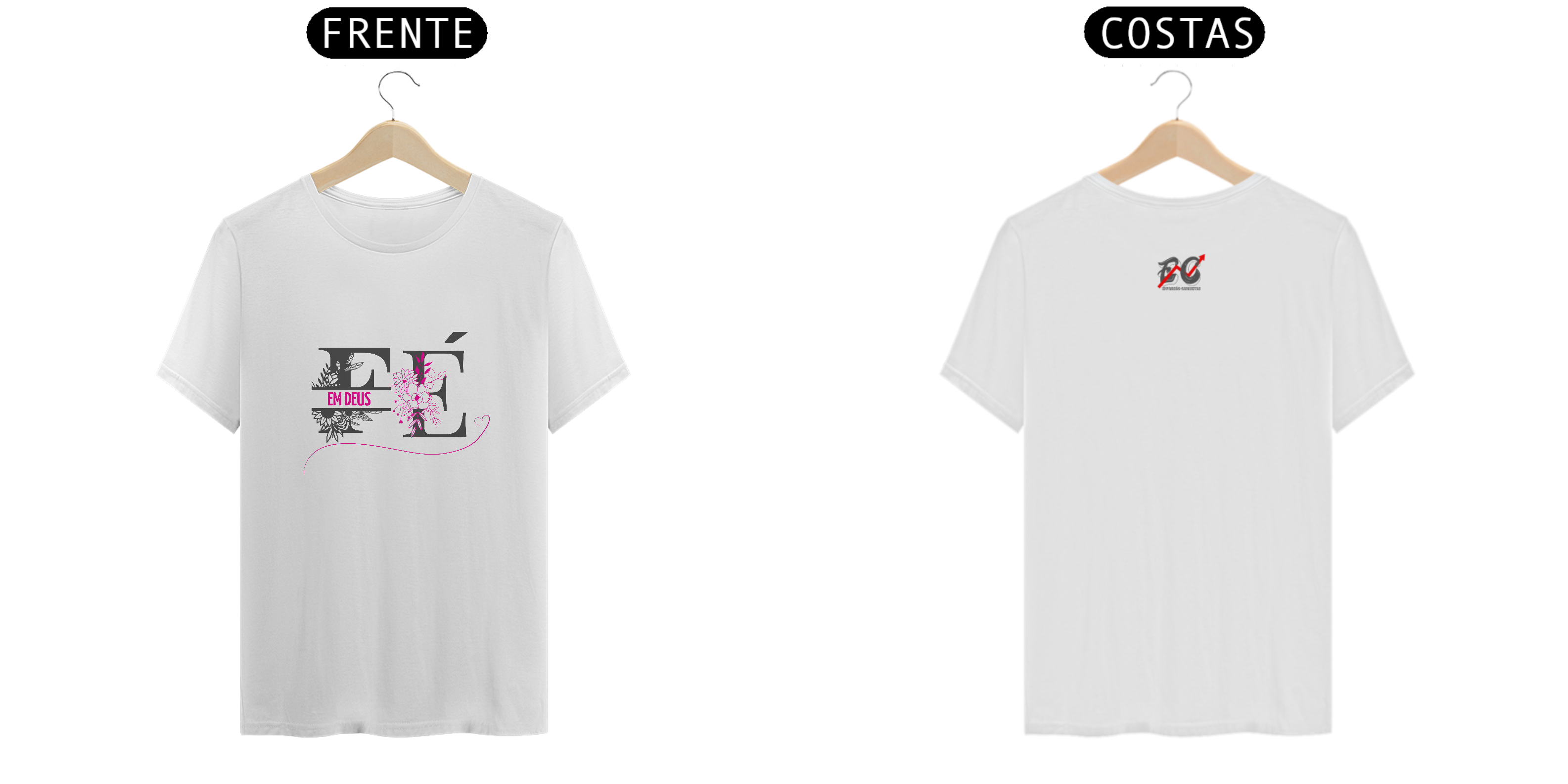 Camiseta T-Shirt - Fé em Deus