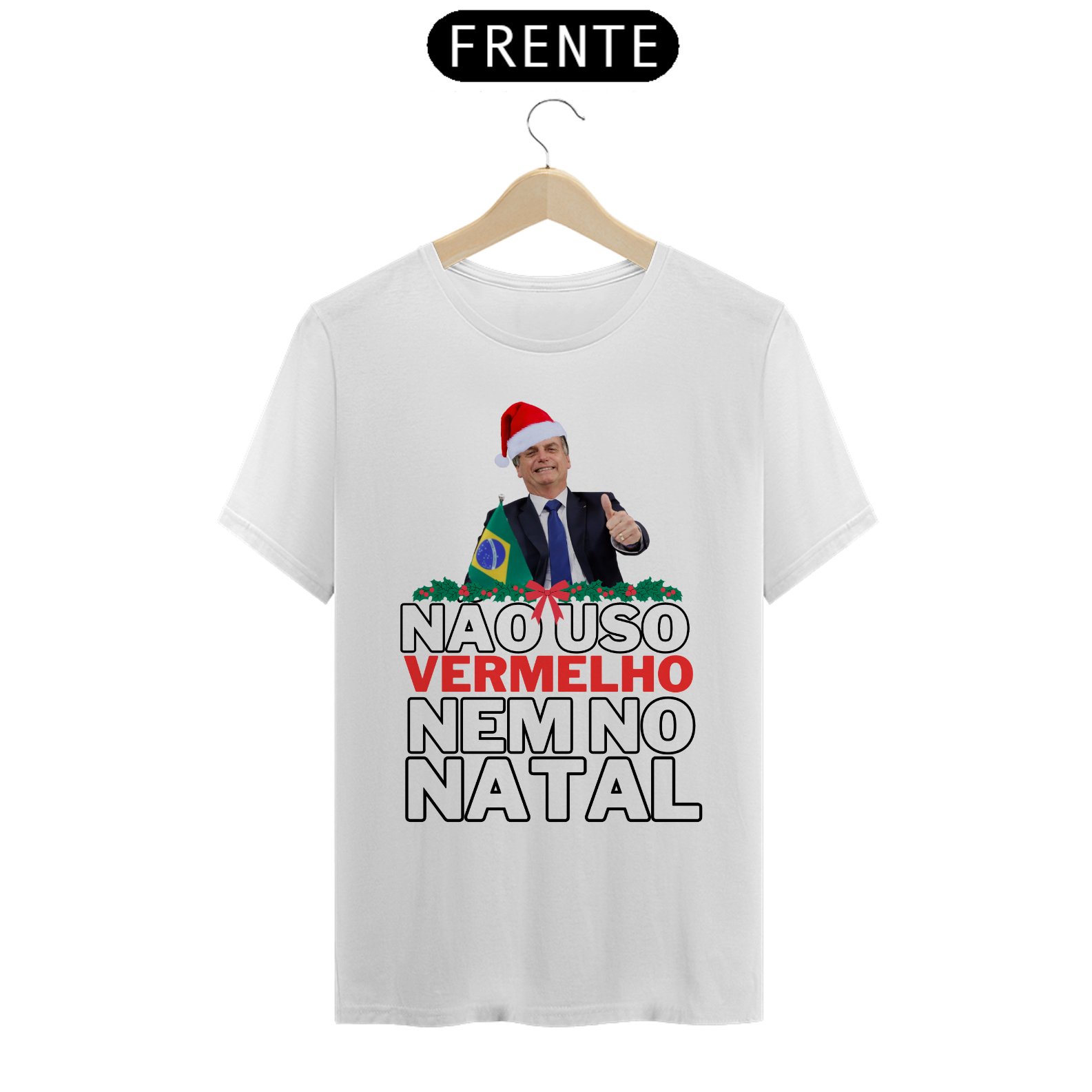 Nome do produto  BLUSA NATAL BOLSONARO