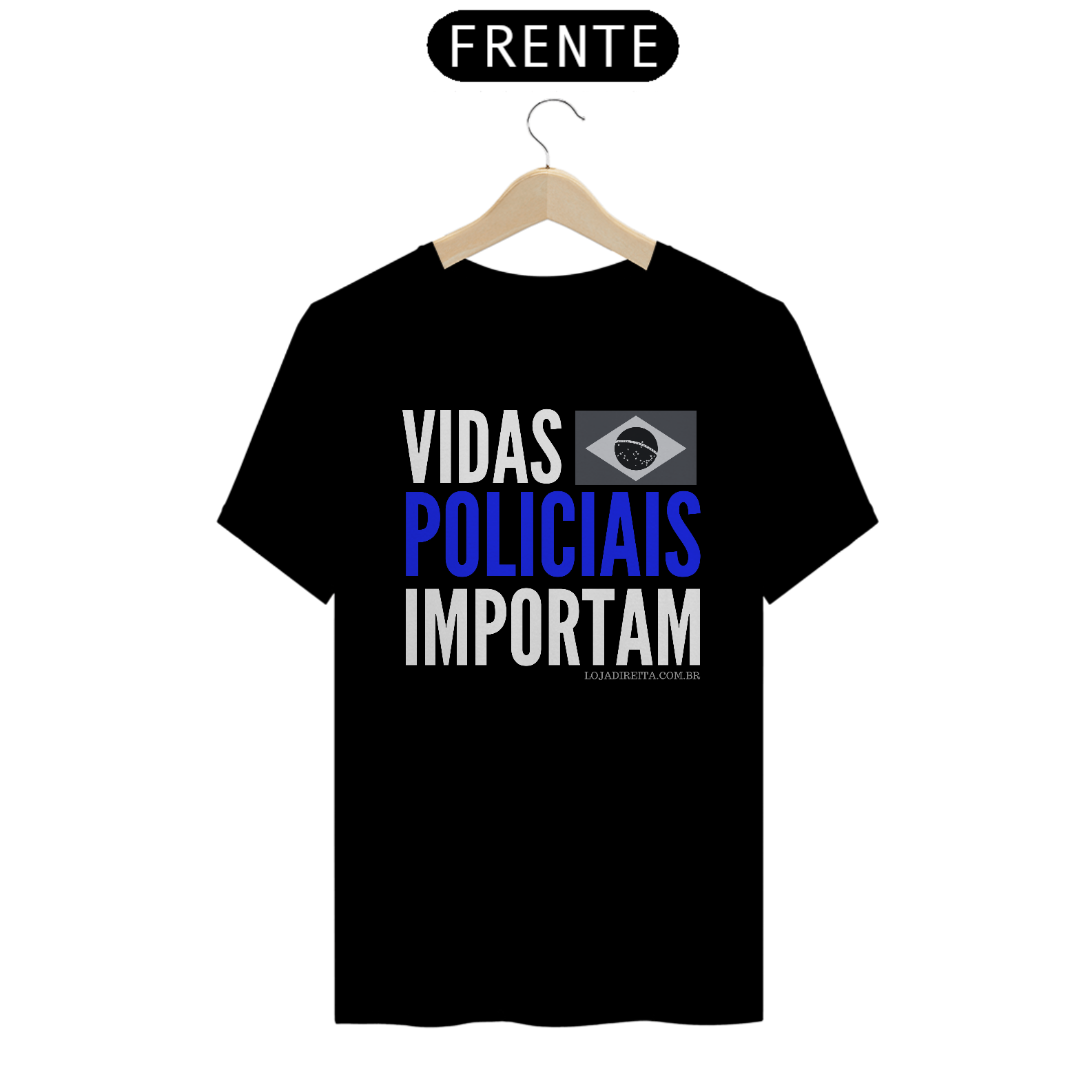Nome do produto  Vidas Policiais Importam