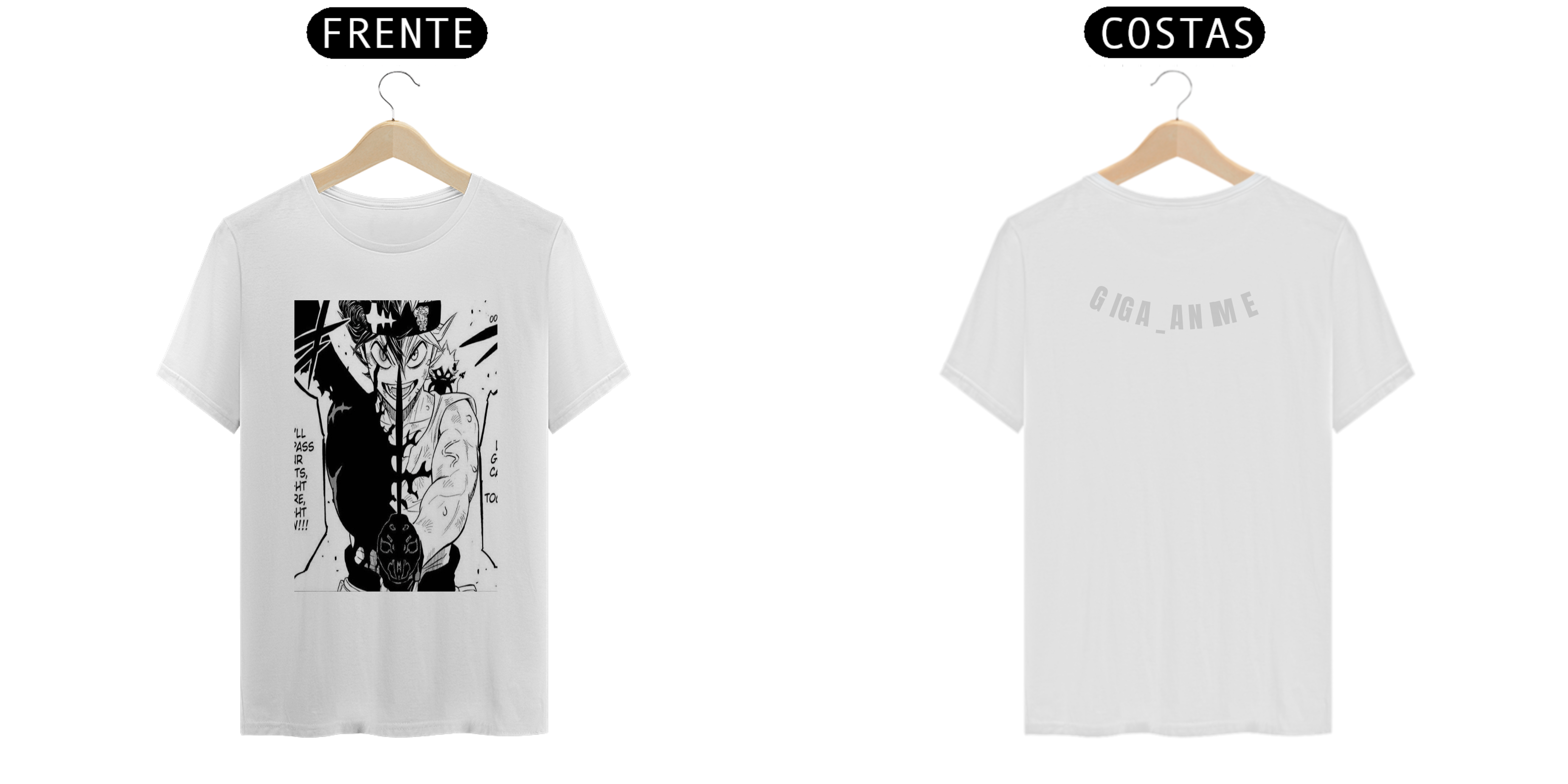 Camisa Asta Black clover