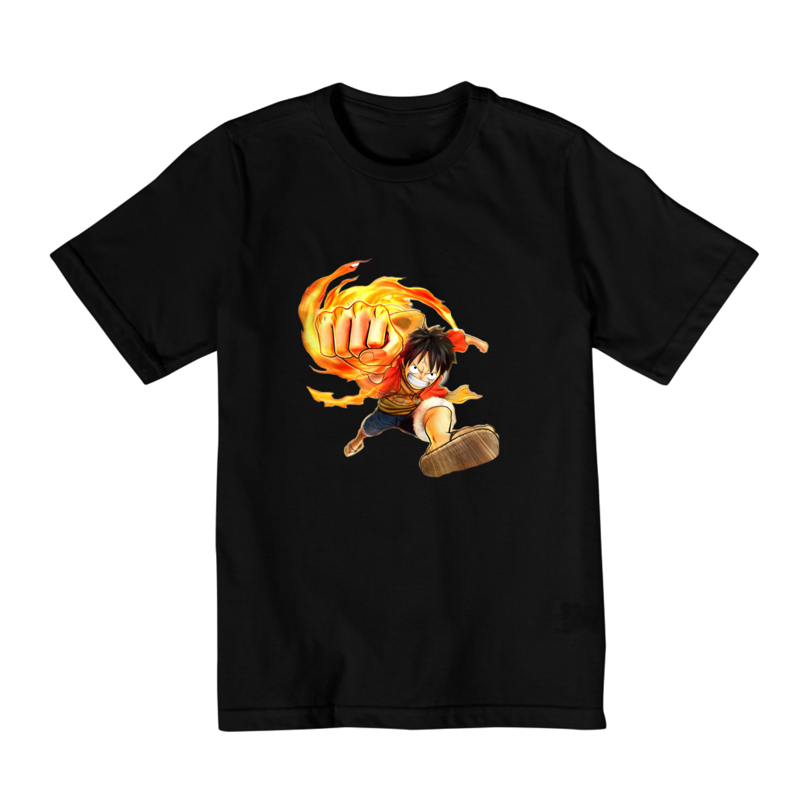 Camisa luffy infantil 
