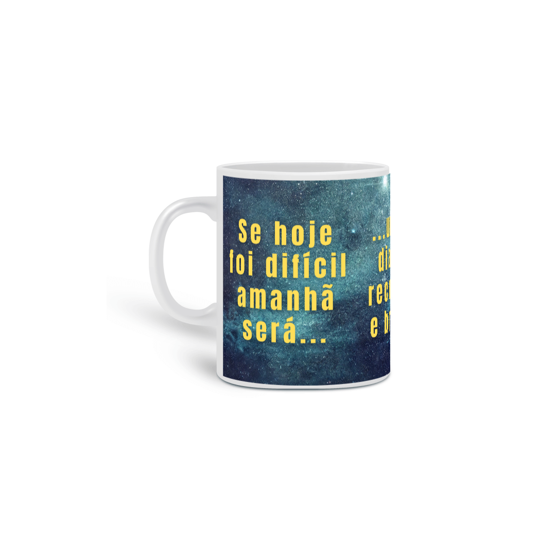 Nome do produto: Caneca - Recomeçar