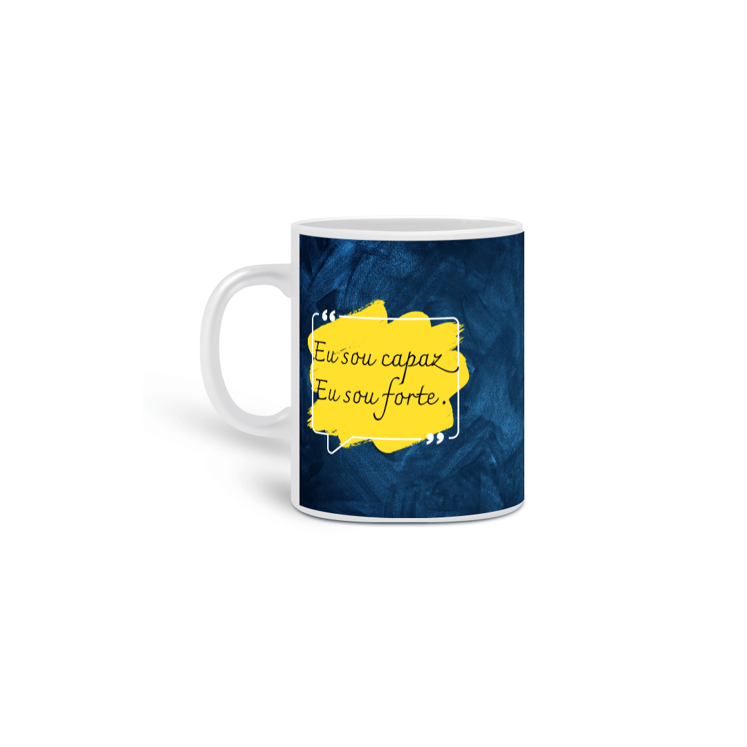 Caneca-Eu sou Forte