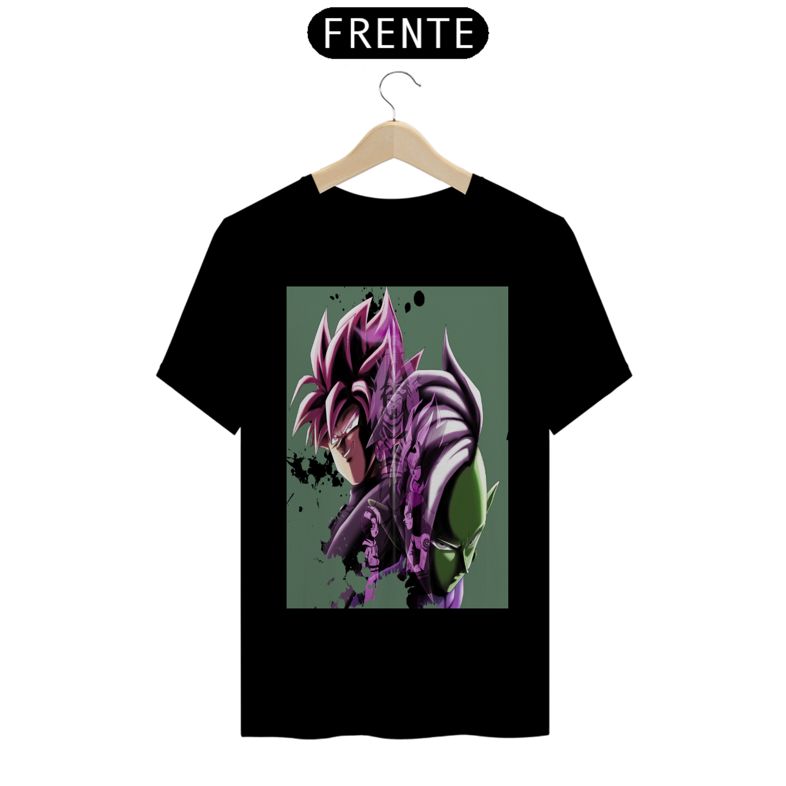 Camiseta Goku Black e Zamasu