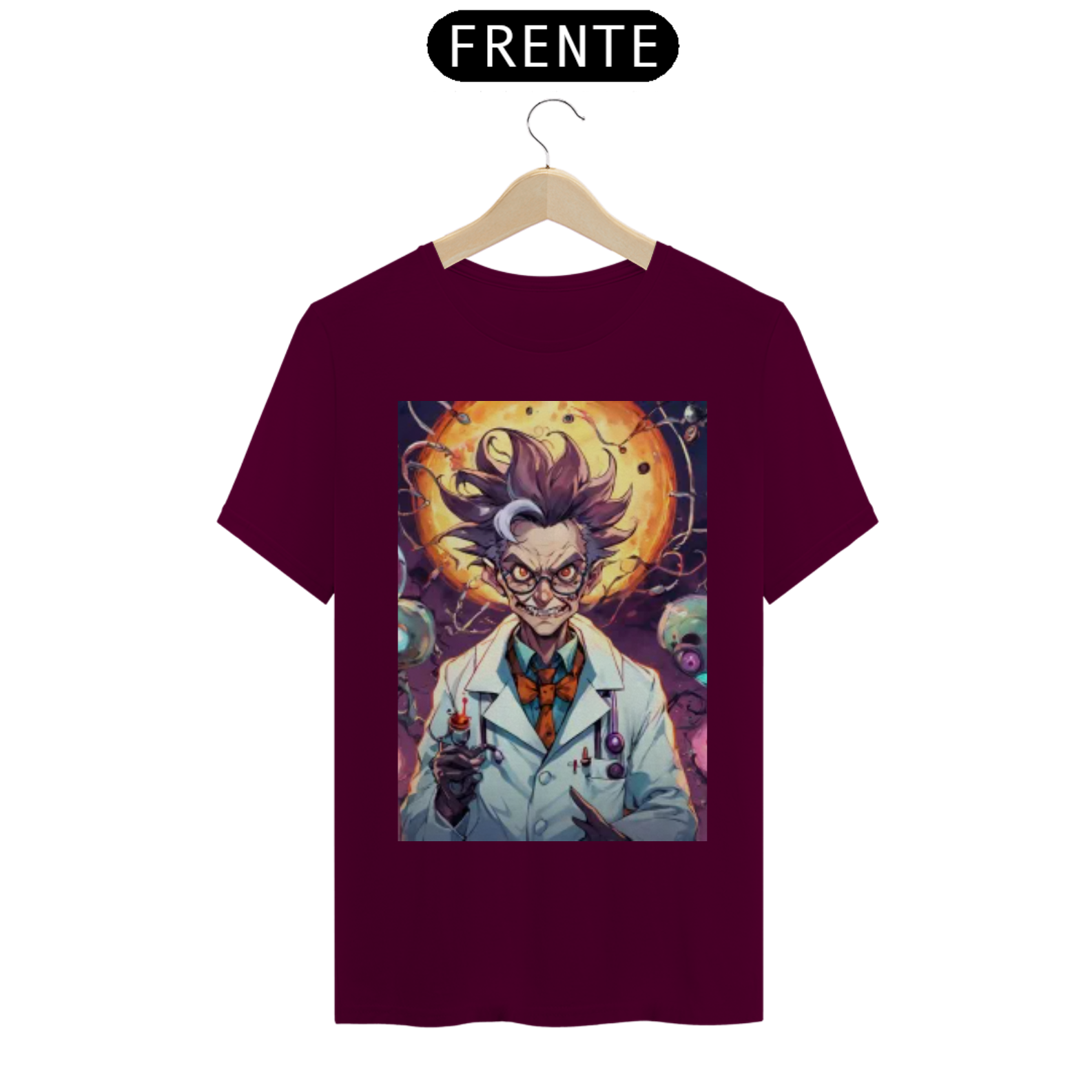 CAMISETA - CIENTISTA MALUCO