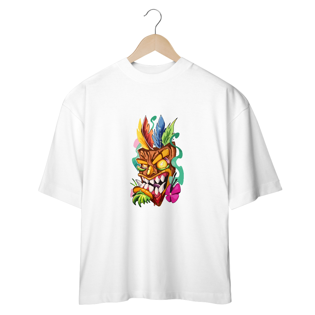 CAMISETA AKU AKU - OVERSIZED