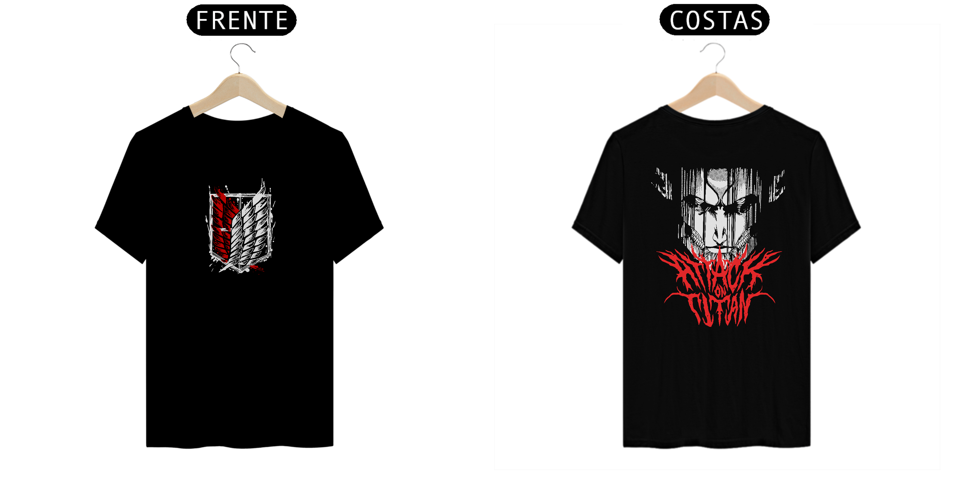 Camiseta Attack On Titan