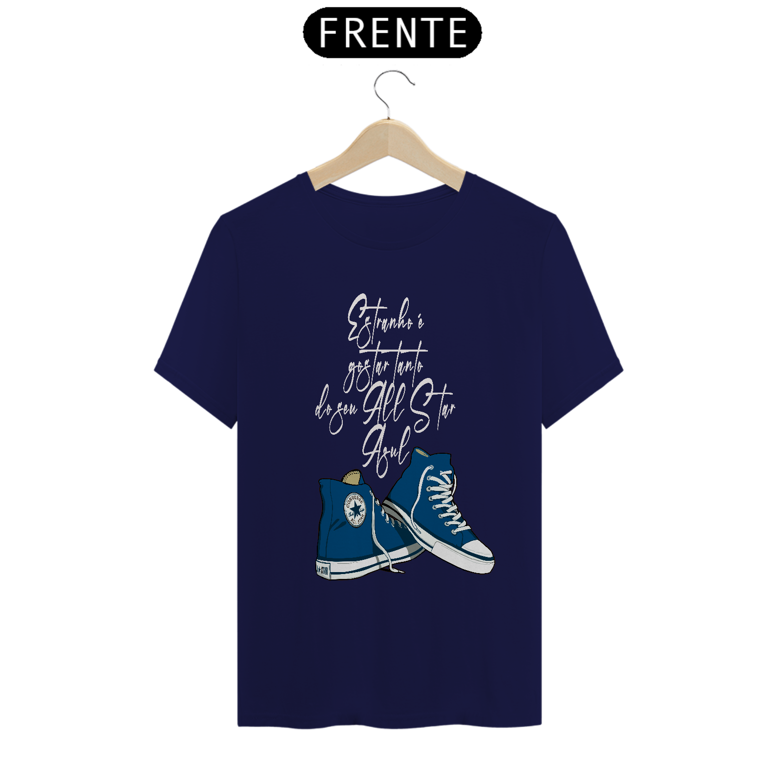 Camiseta Reta All Star Azul