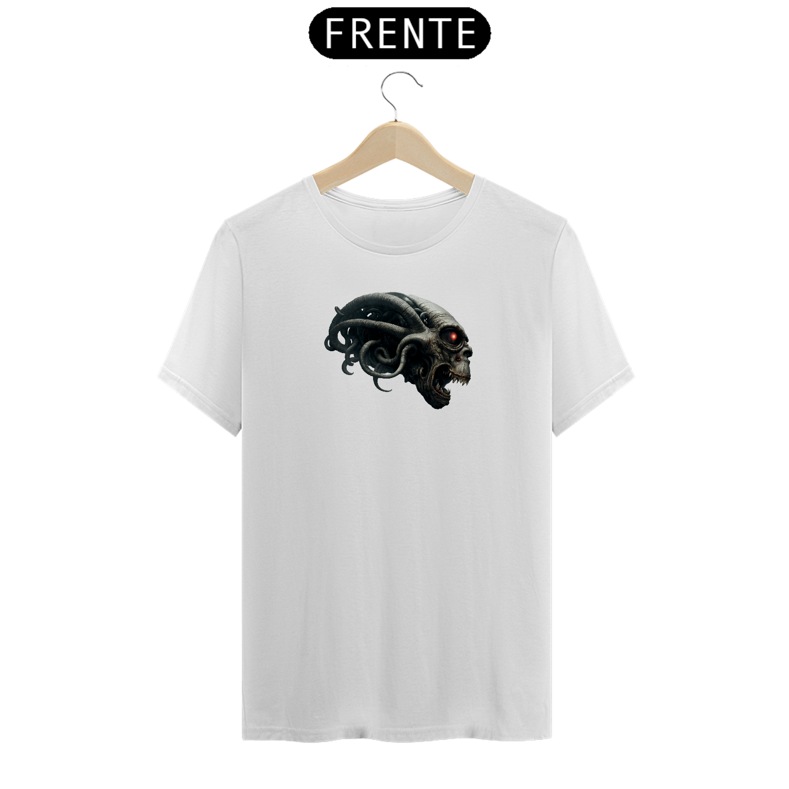 Camiseta Reta - Alien Head 