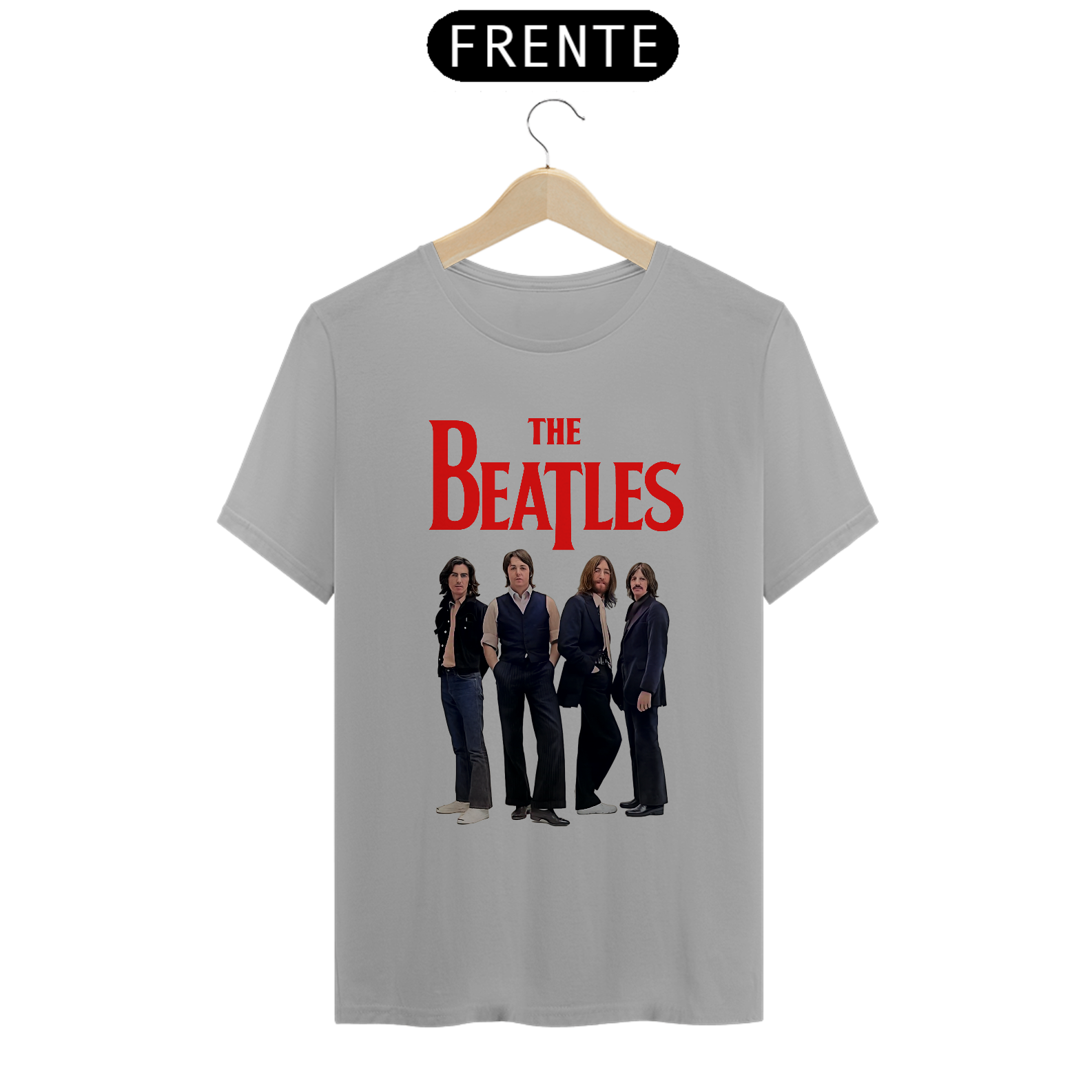 Camiseta Reta  The Beatles