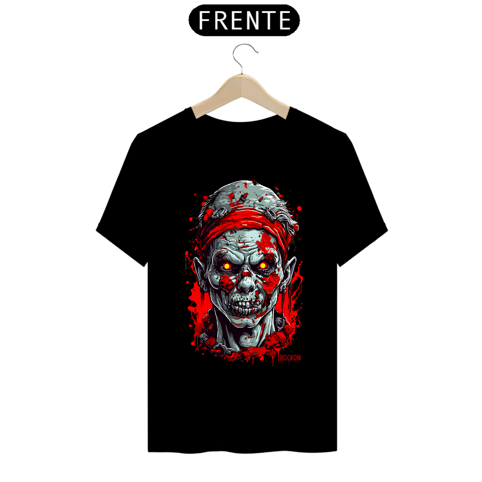 Camiseta Masculina Zumbi