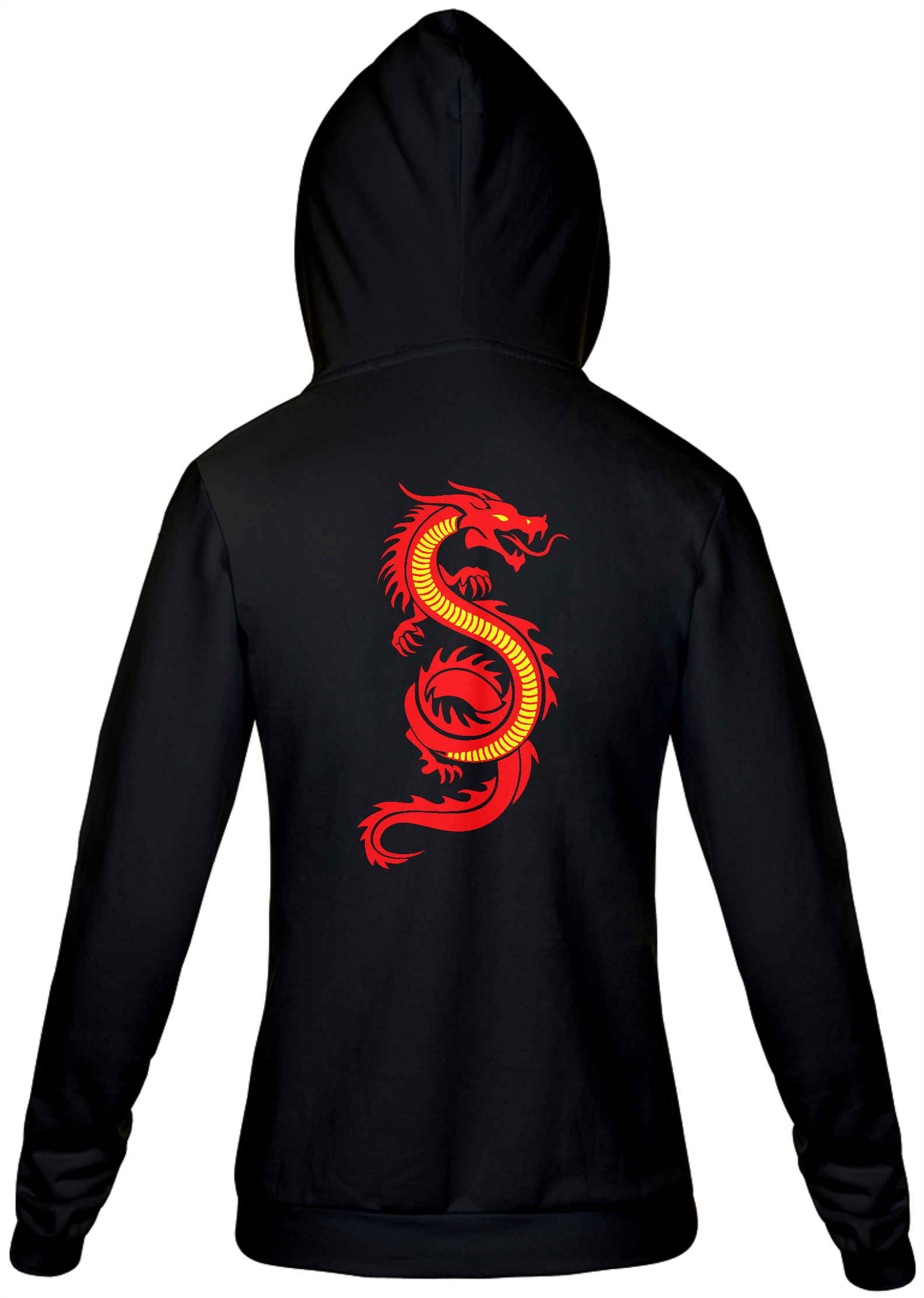 Moletom com Zíper -  Dragão Vermelho