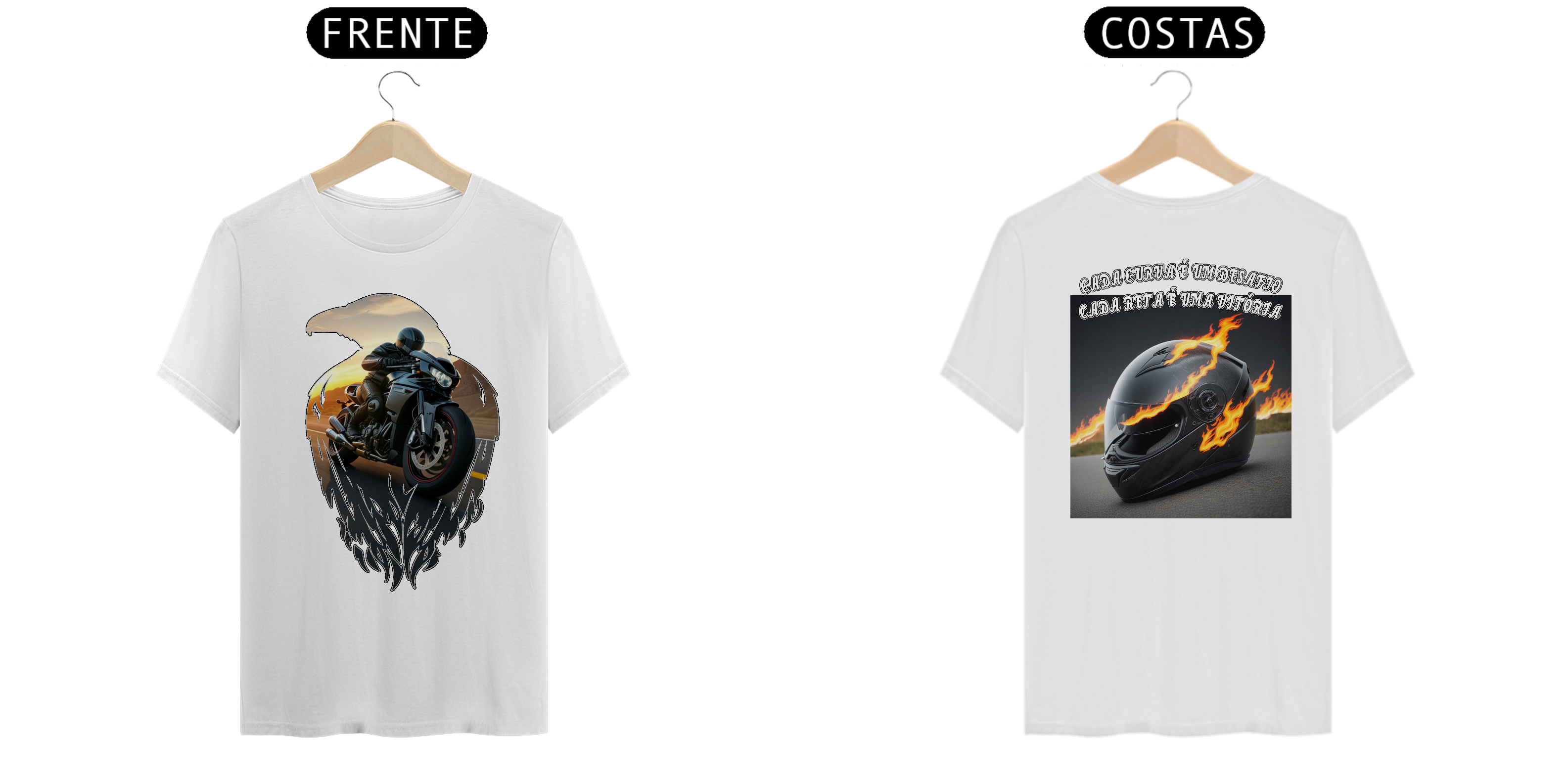 Camiseta Motoqueiro Águia