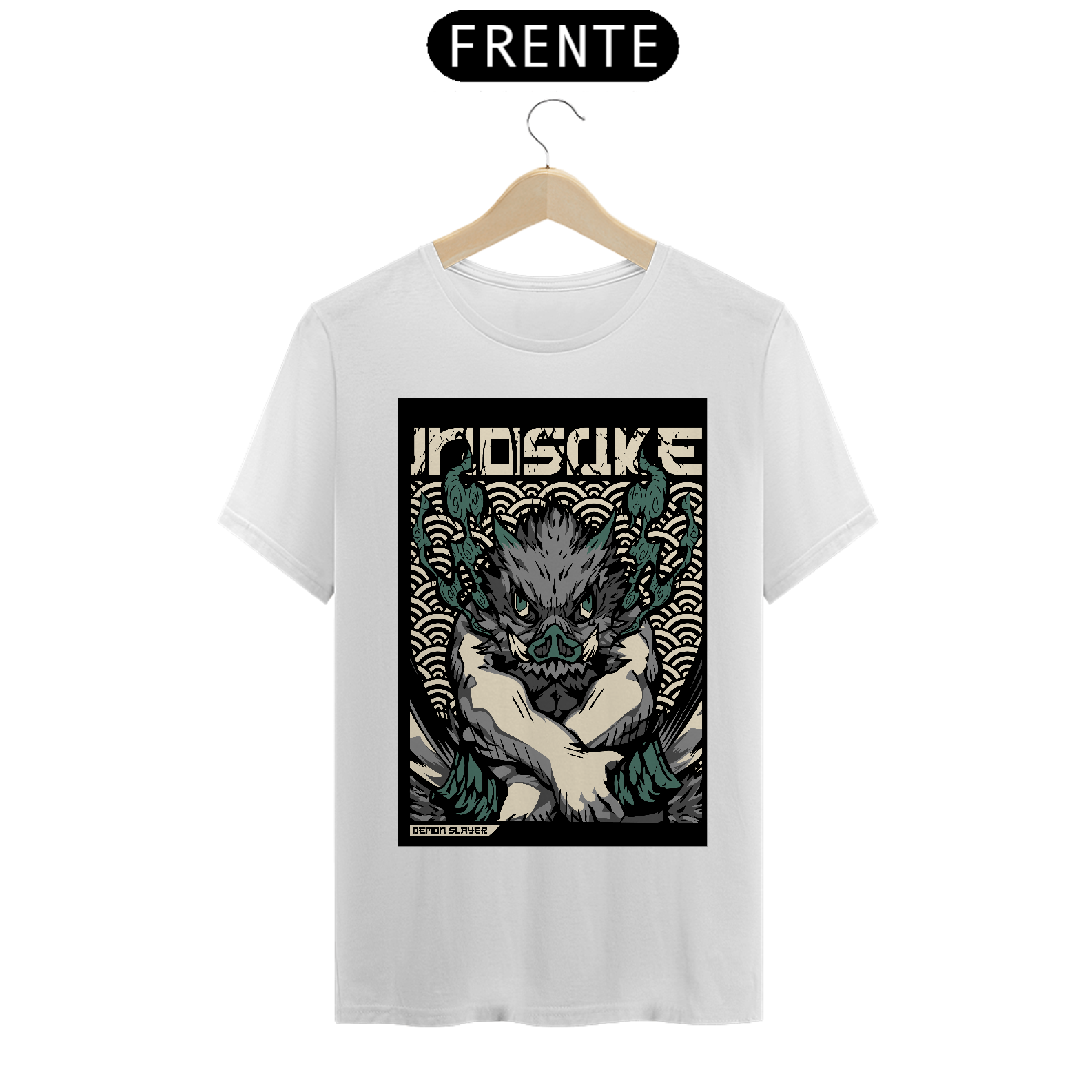 Camiseta - Inosuke - Demon Slayer - ANIME