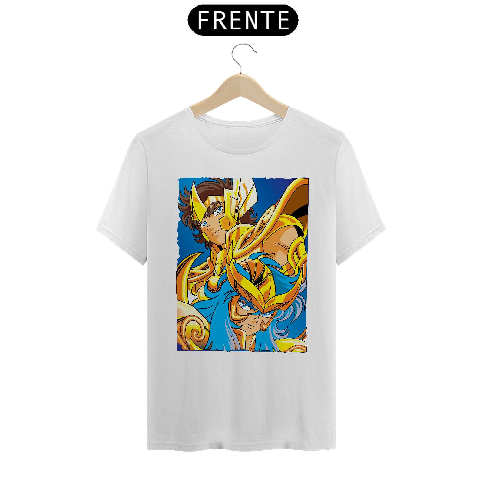 Camiseta - Cavaleiros do Zodíaco - Cavaleiros de Ouro - ANIME