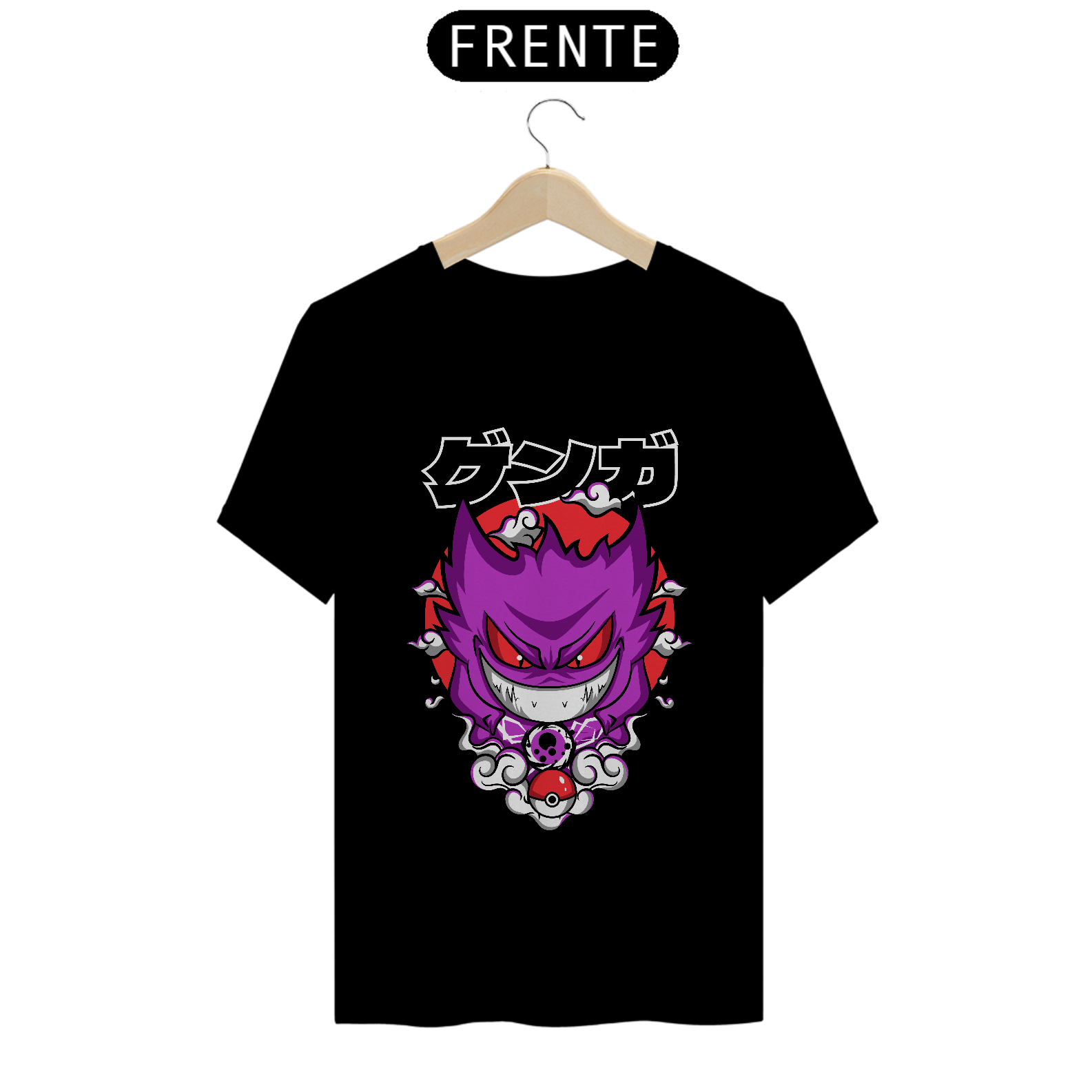 CAMISETA POKEMÓN - GENGAR
