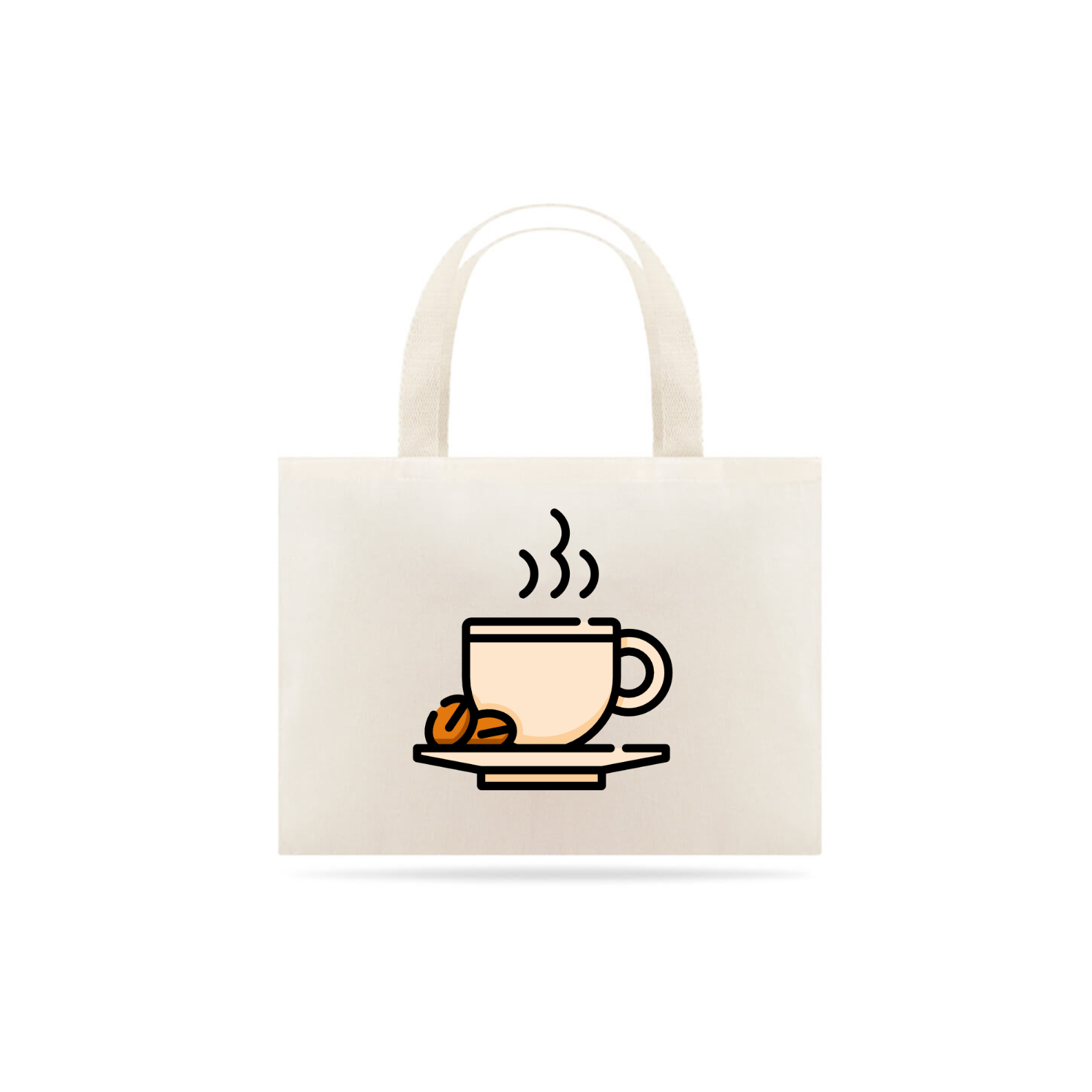 Nome do produto: Ecobag  tema café (Coffee)