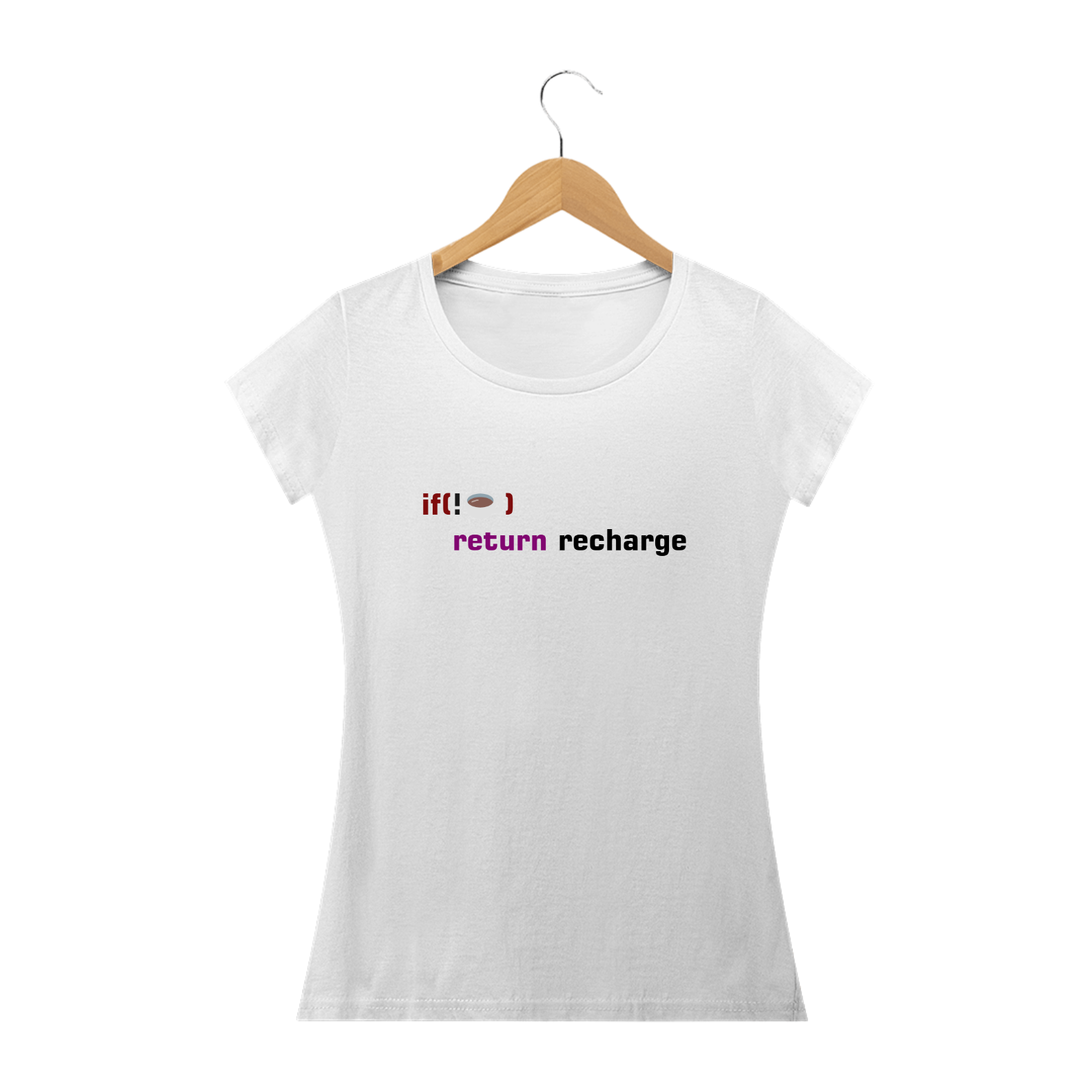Camiseta Geek - return recharge 