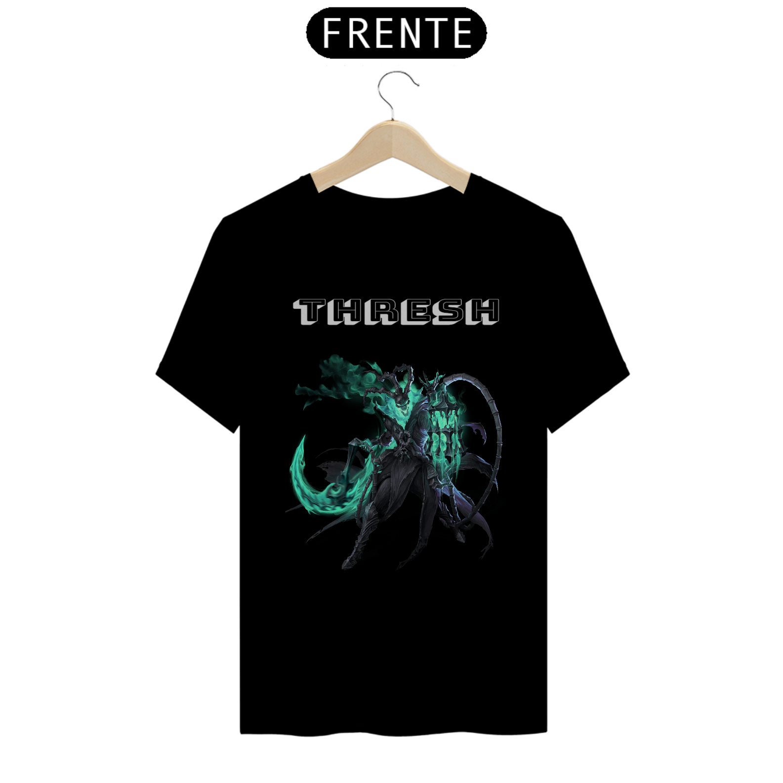 Nome do produto: T-Shirt - Temática League Of Legends (THRESH)
