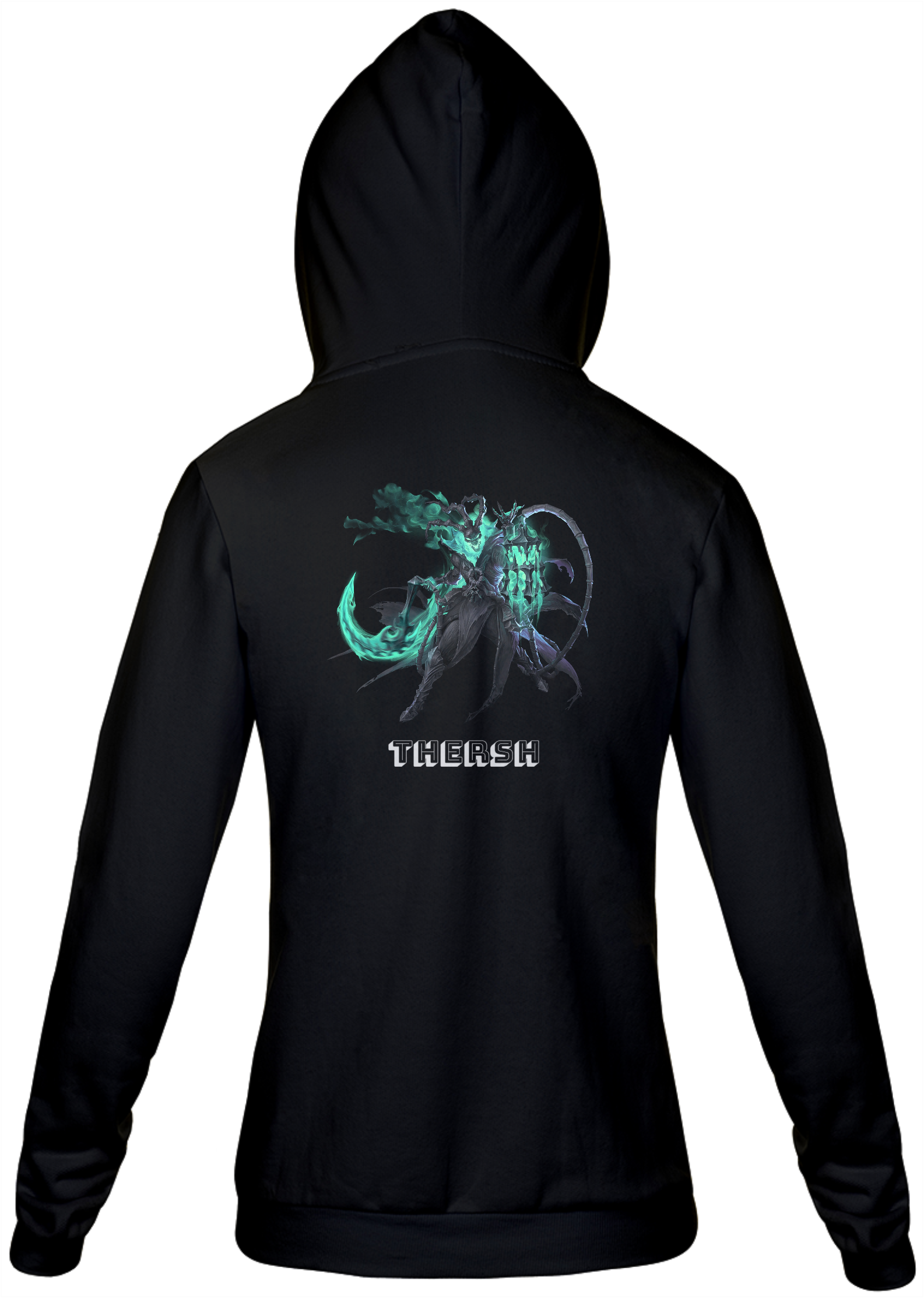 Moletom Com Zíper Unissex - TEMÁTICO League Of Legends (THRESH)